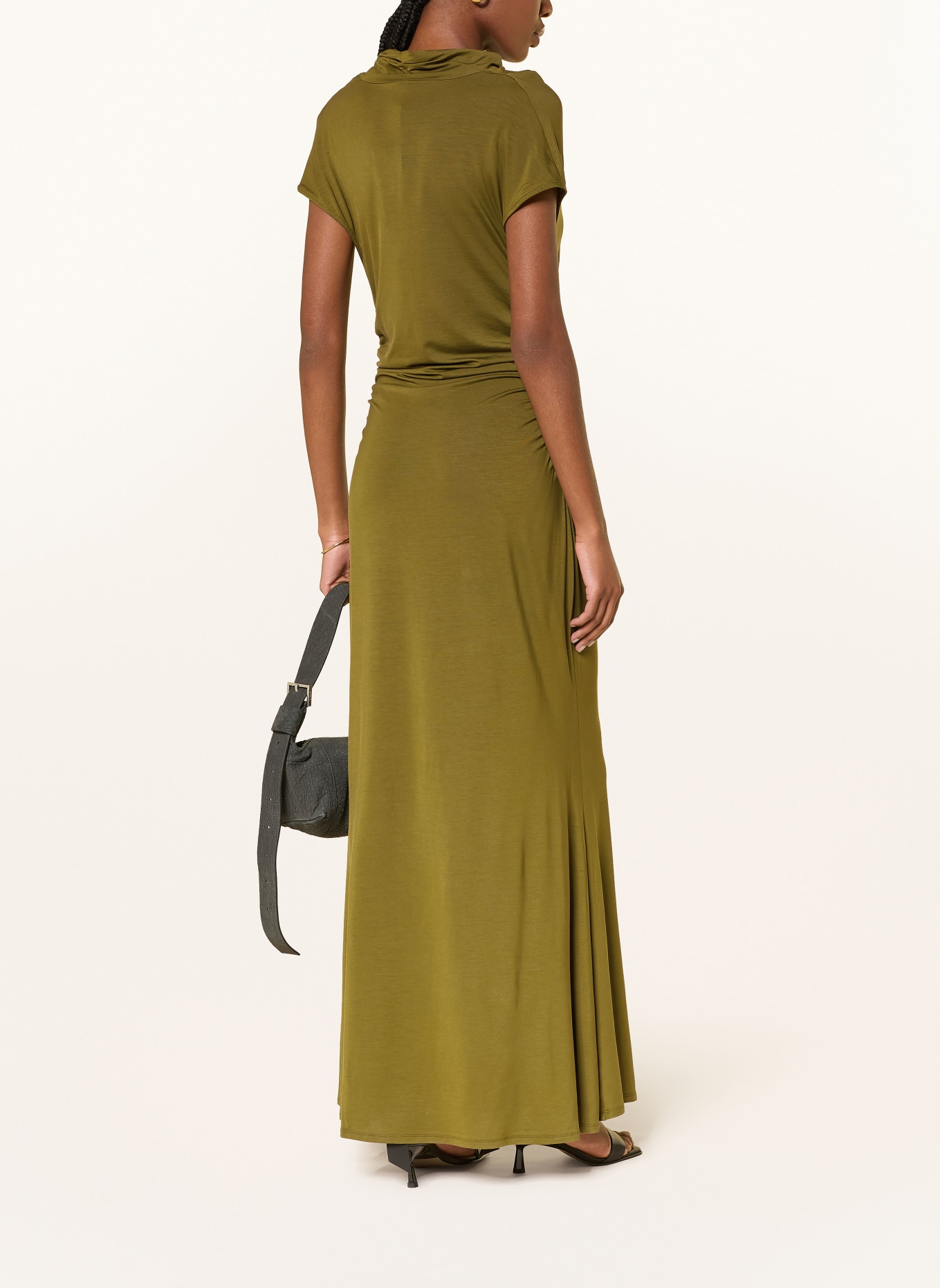 ALLSAINTS Robe en jersey SELENA: OLIVE