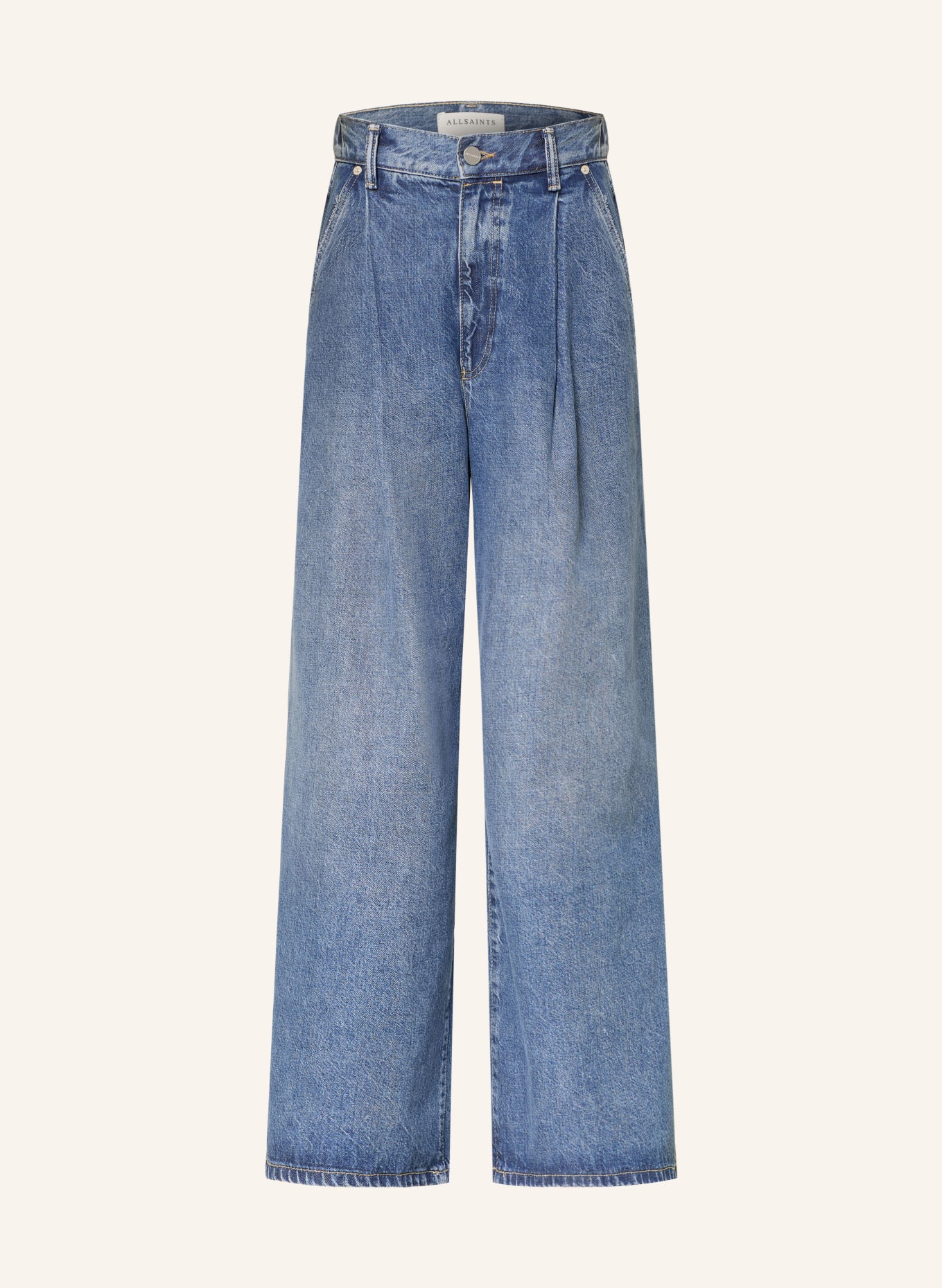 ALLSAINTS Wide Leg Jeans HAZE: 2846 Mid Indigo
