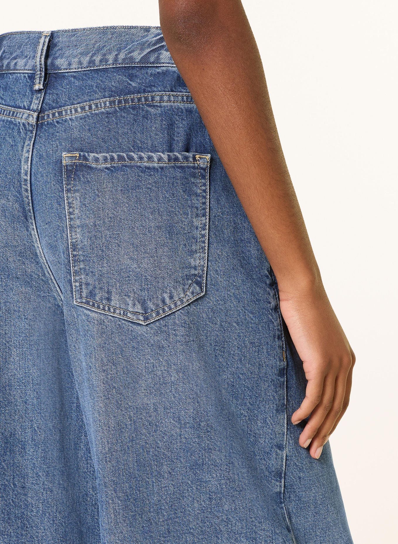 ALLSAINTS Wide Leg Jeans HAZE: 2846 Mid Indigo