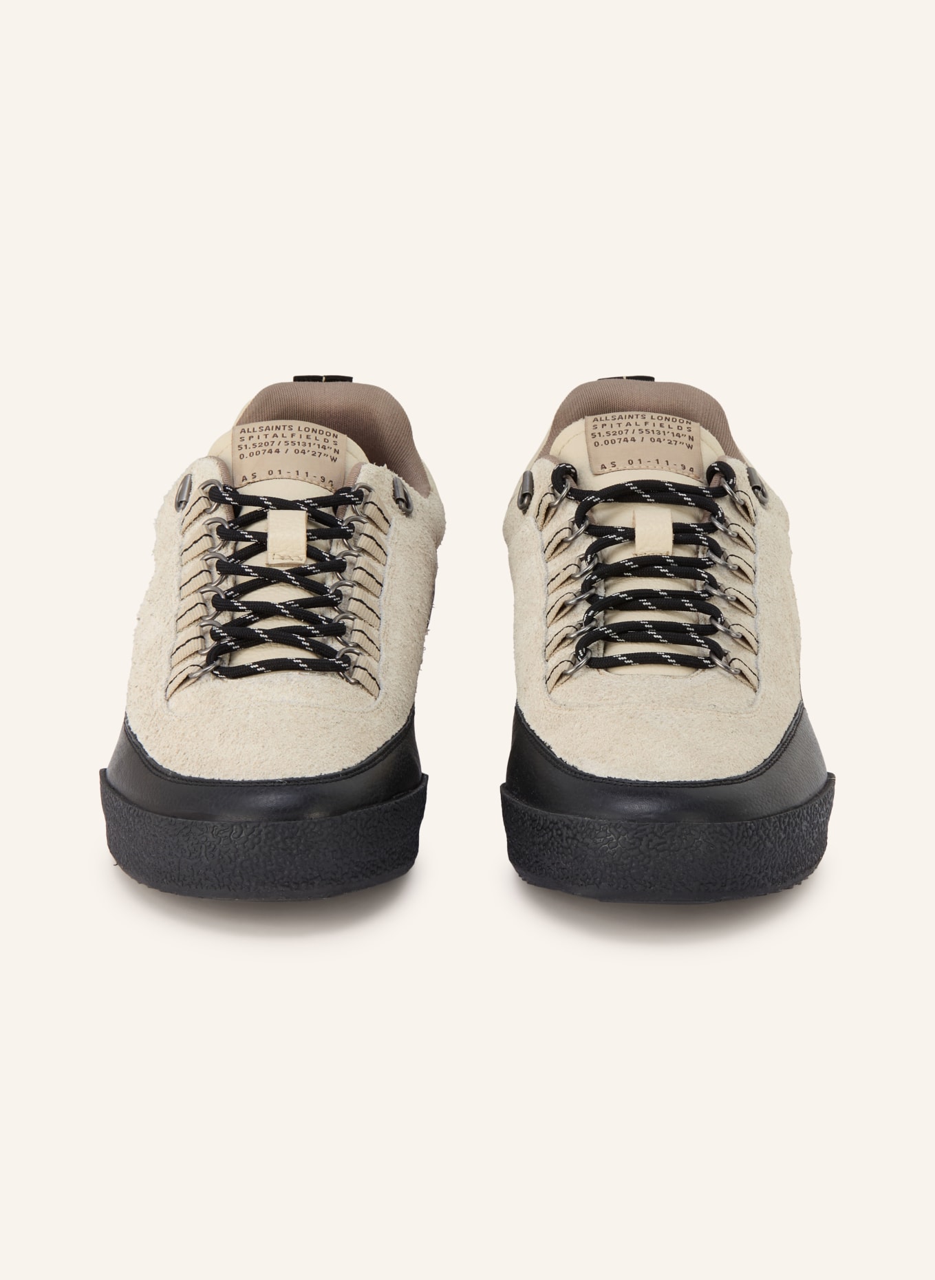 ALLSAINTS HARRI Sneakers: BEIGE