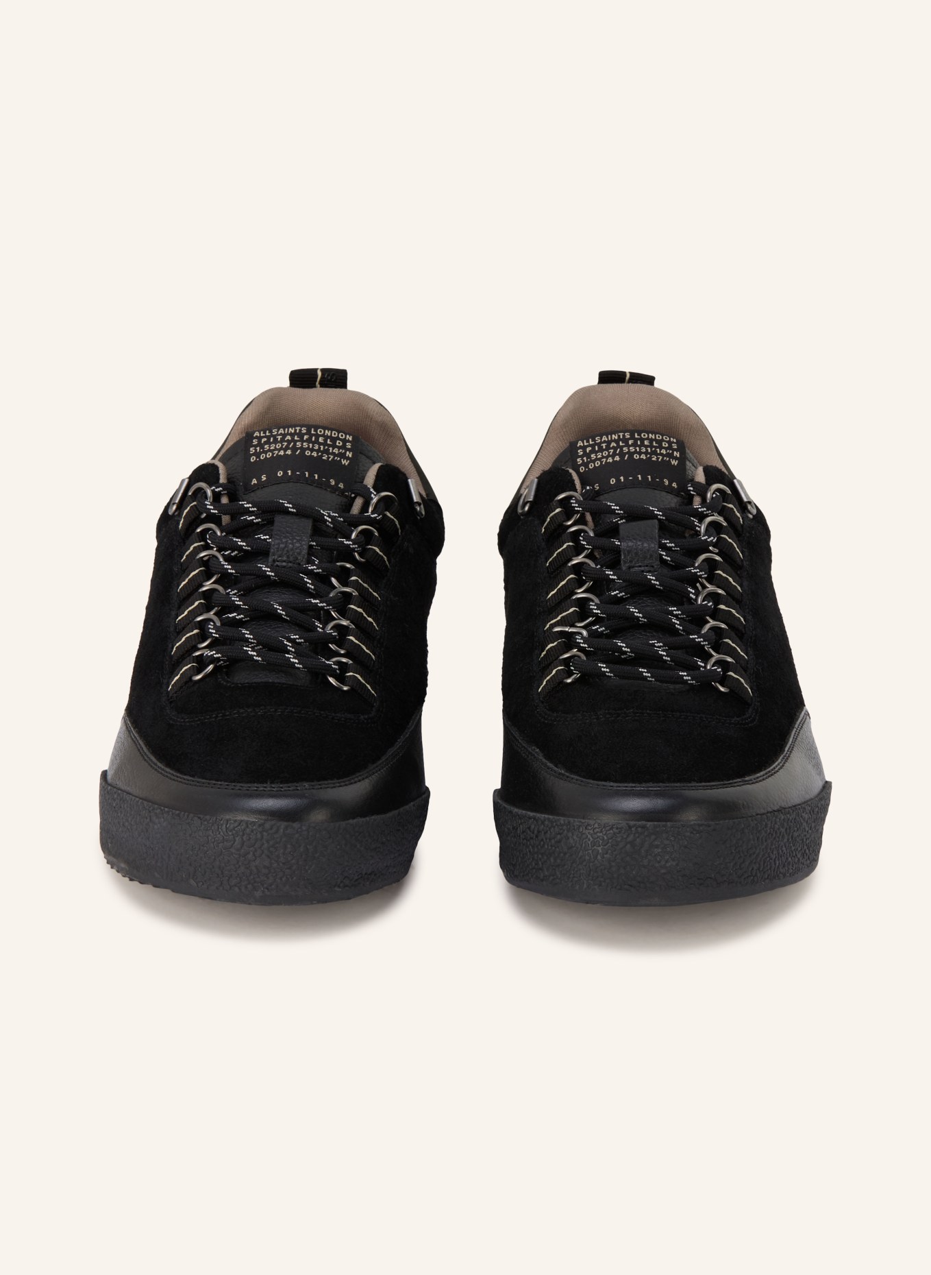 ALLSAINTS Baskets HARRI: NOIR