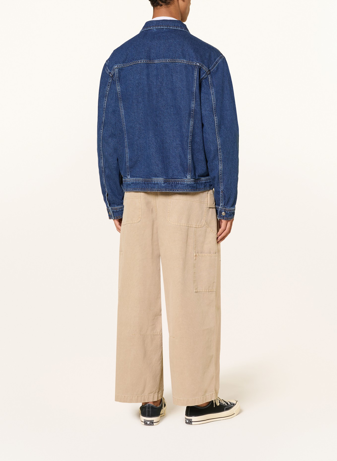 ALLSAINTS CAST Denim Jacket: 723 Dark Indigo