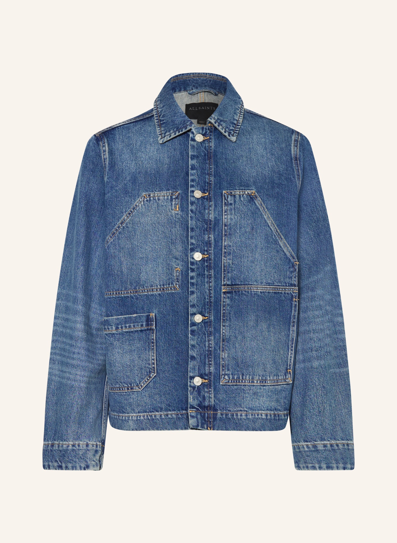 ALLSAINTS Jeansjacke MUKESH: 2846 Mid Indigo