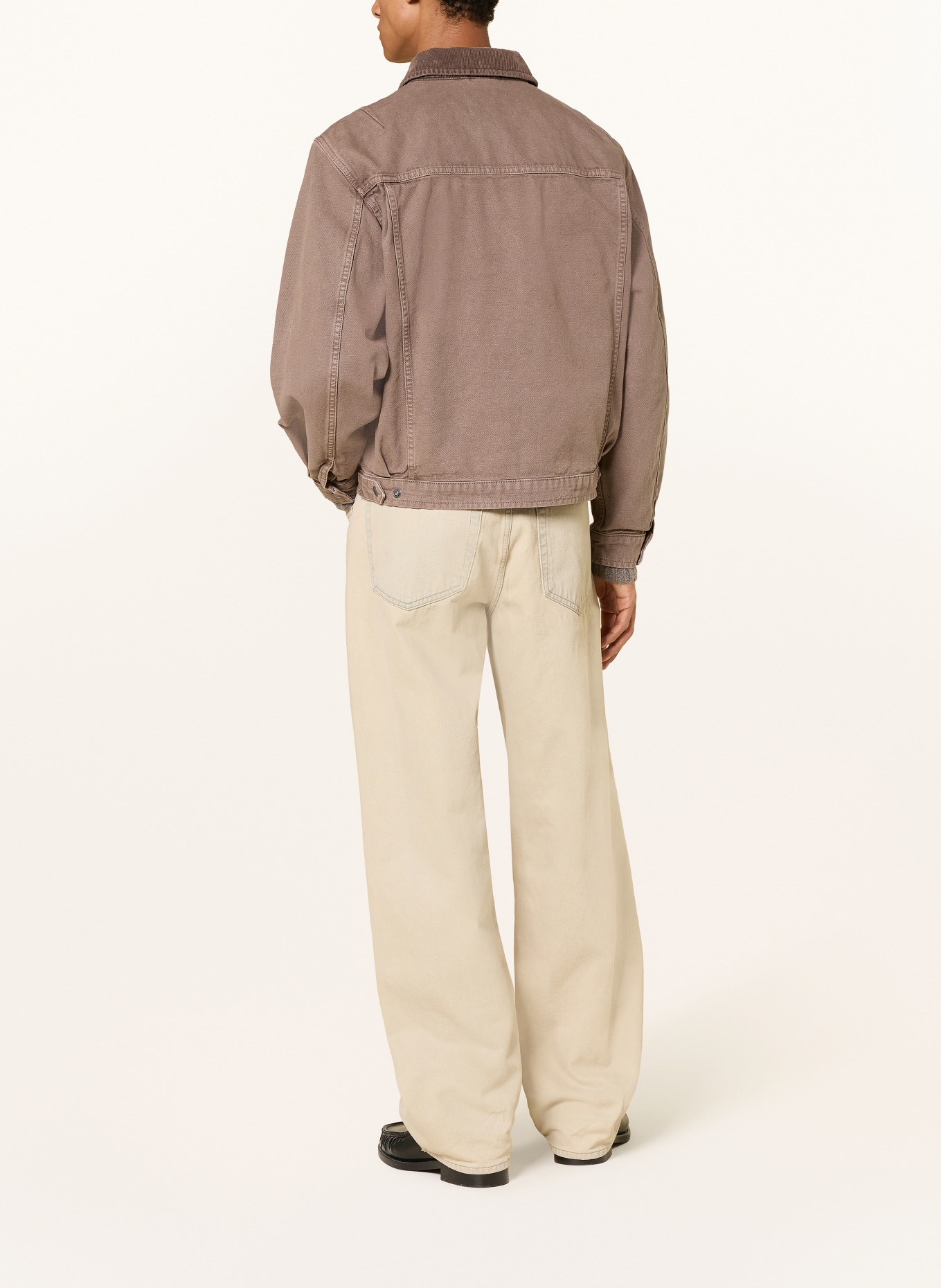 ALLSAINTS Jeansjas KOREY: 9853 MIRE BROWN