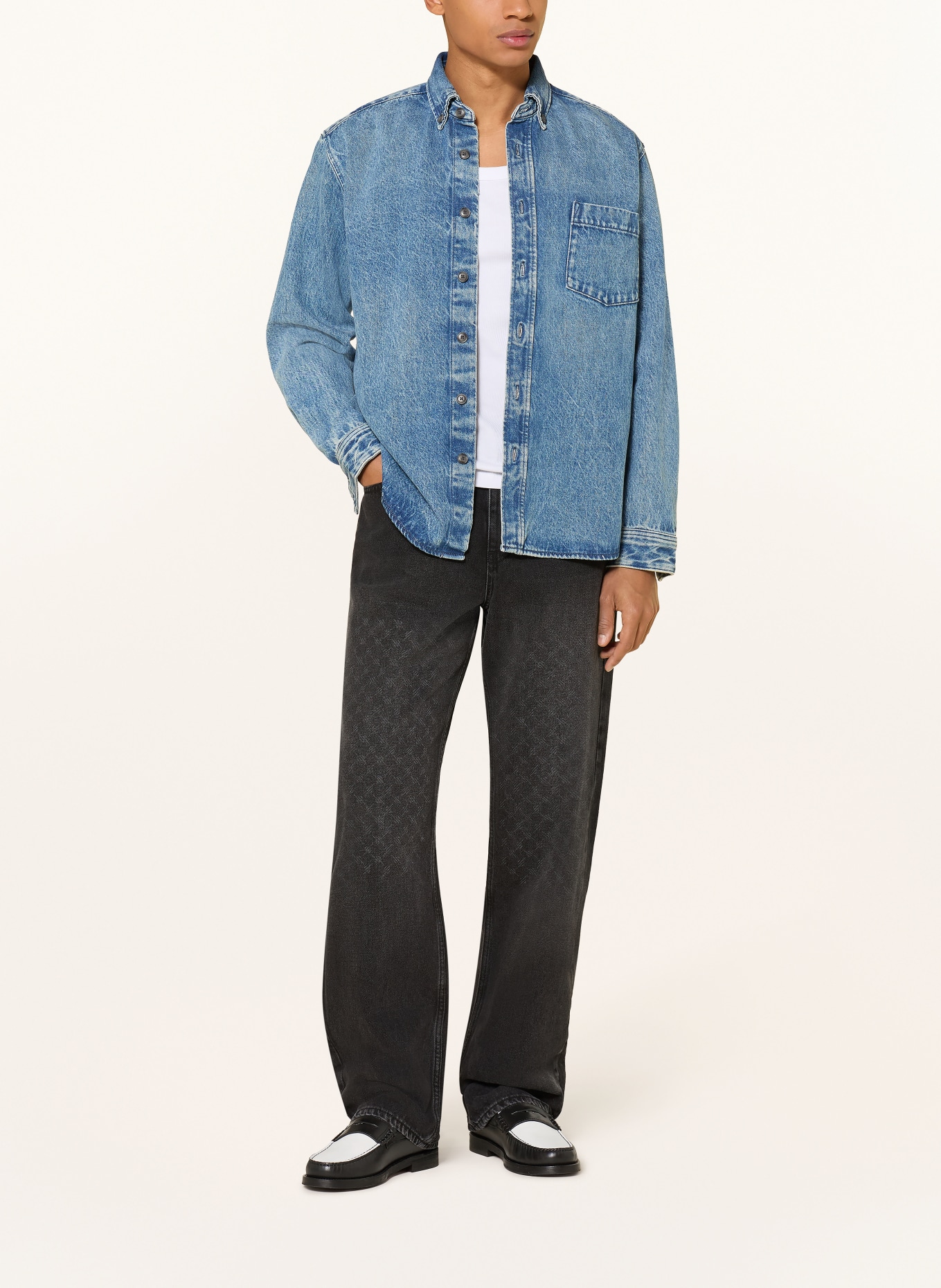 DAILY PAPER AMBA Regular Fit Jeans: BLACK