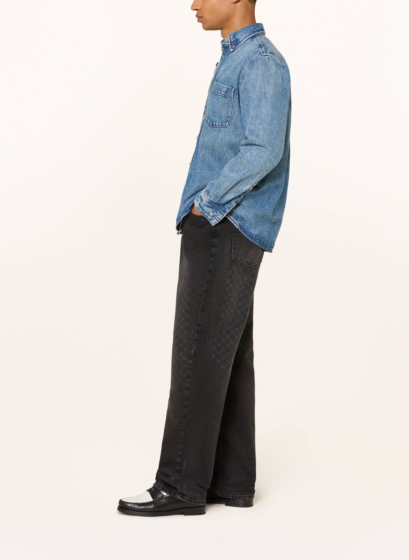 DAILY PAPER AMBA Regular Fit Jeans: BLACK