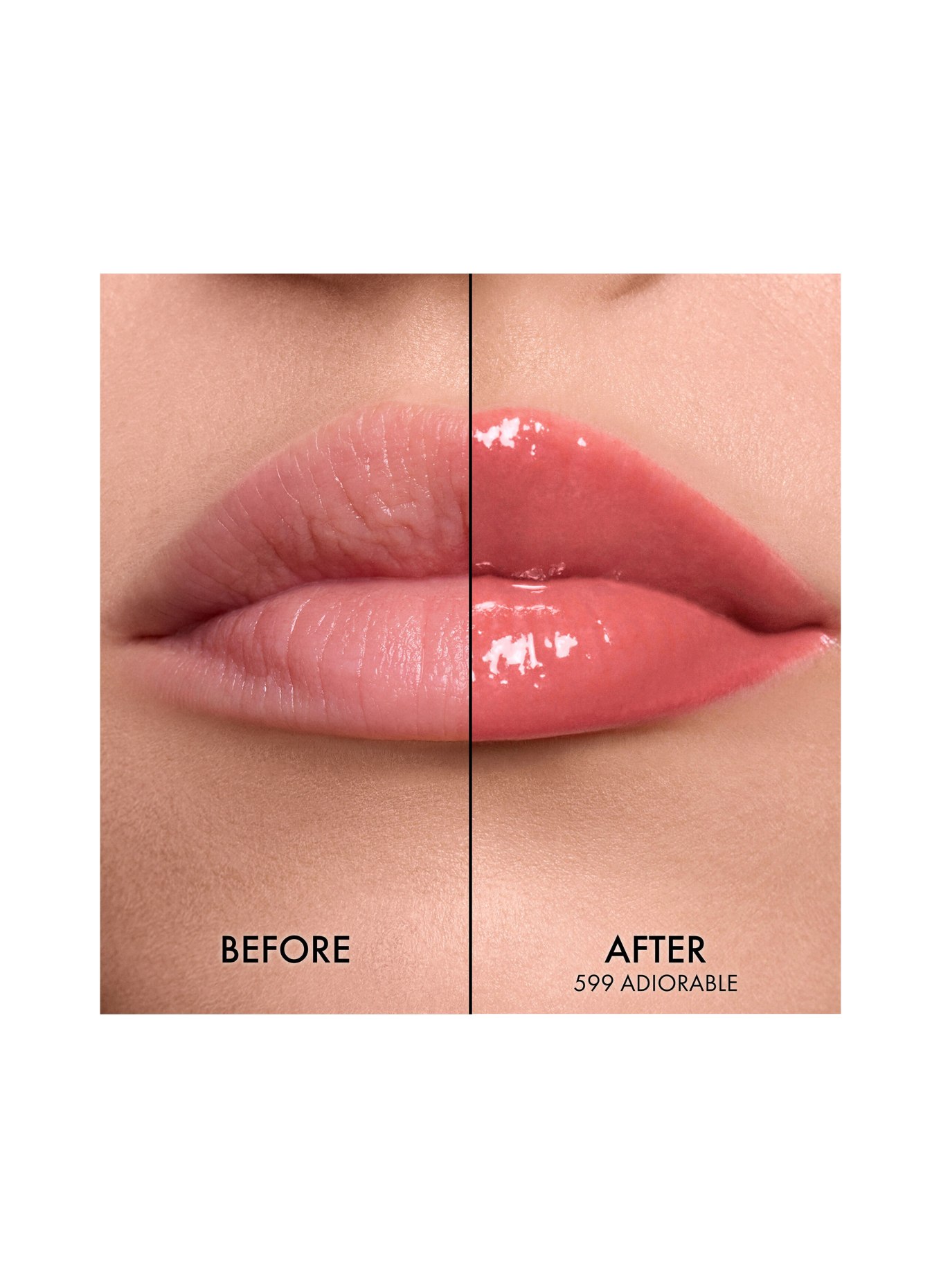 DIOR DIOR ADDICT GLASS LIPSTICK: 599 ADORABLE