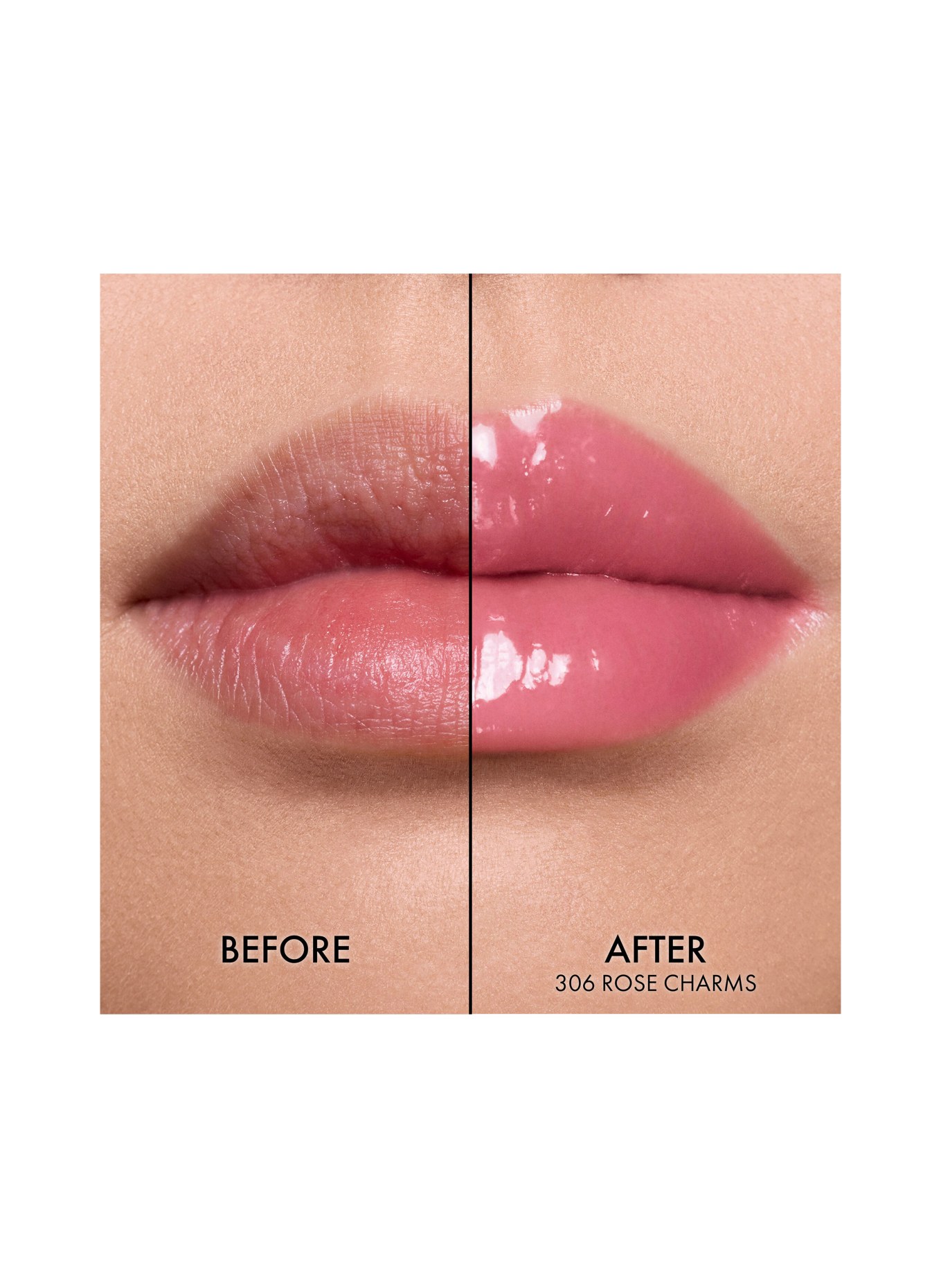 DIOR DIOR ADDICT GLASS LIPSTICK: 306 breloques en forme de rose