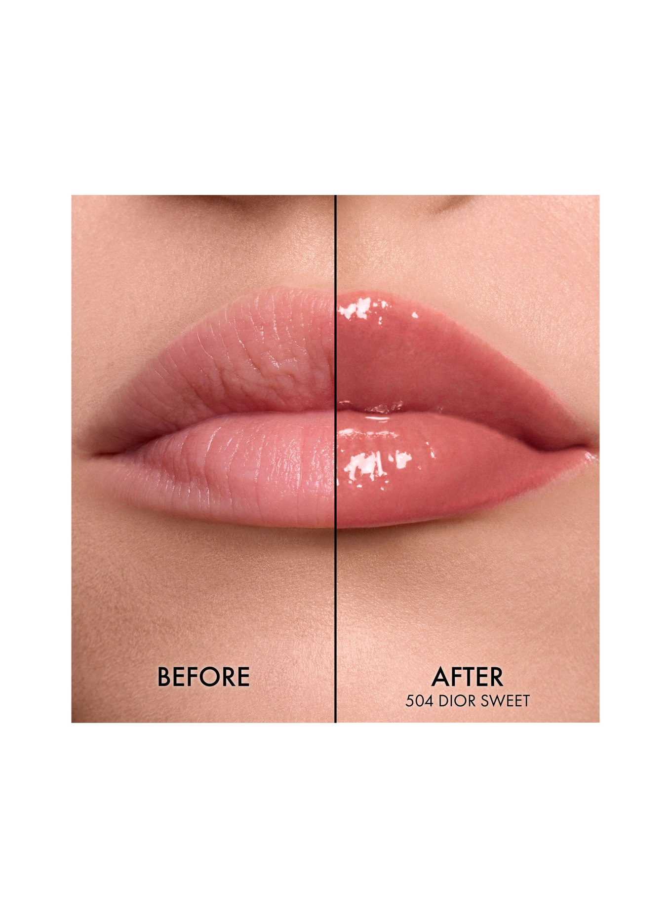 DIOR DIOR ADDICT GLASS LIPSTICK: 504 DIOR SWEET