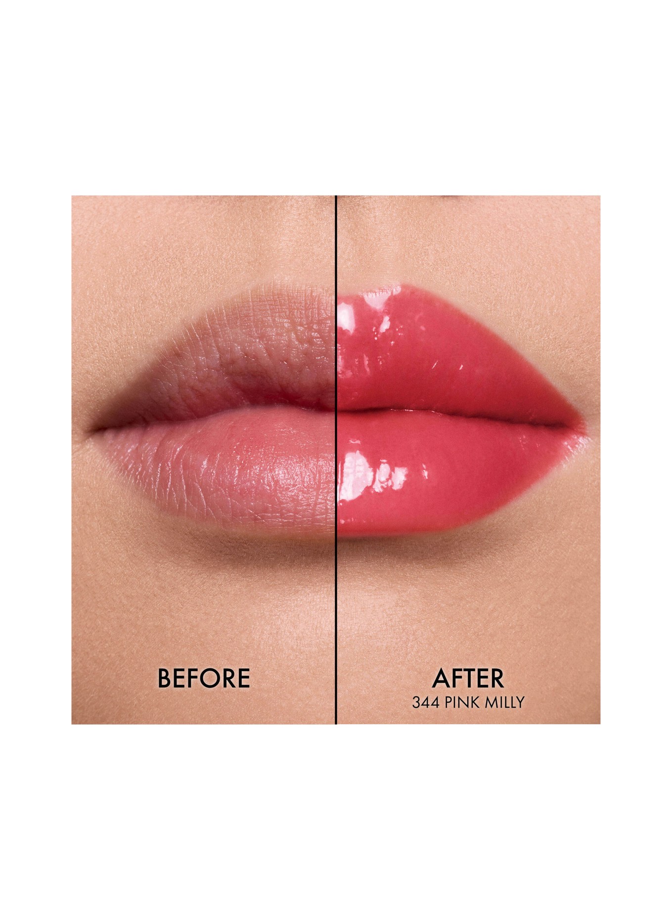 DIOR DIOR ADDICT GLASS LIPSTICK: 344 PINK MILLY