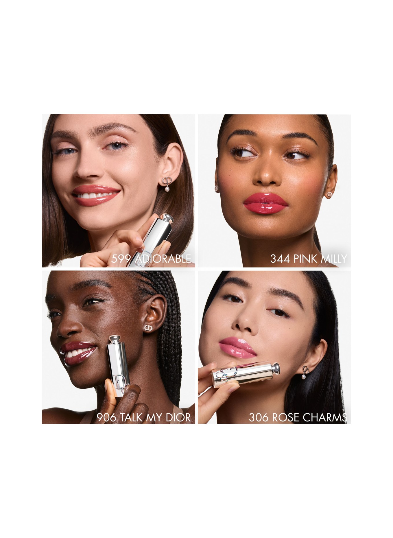 DIOR DIOR ADDICT GLASS LIPSTICK REFILL: 405 ROSY DIOR