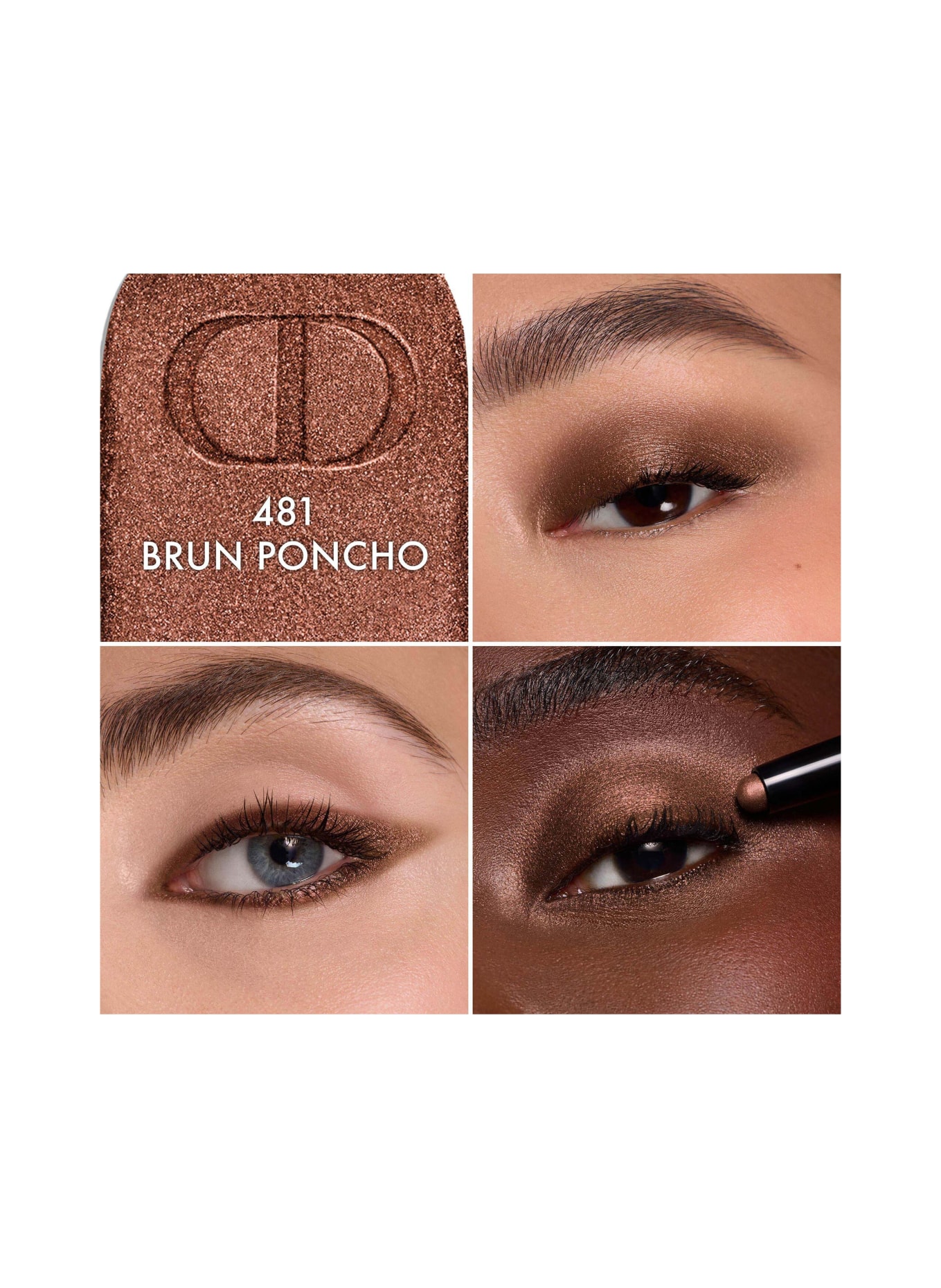 DIOR DIORSHOW FLASH STICK: 481 BRUN PONCHO