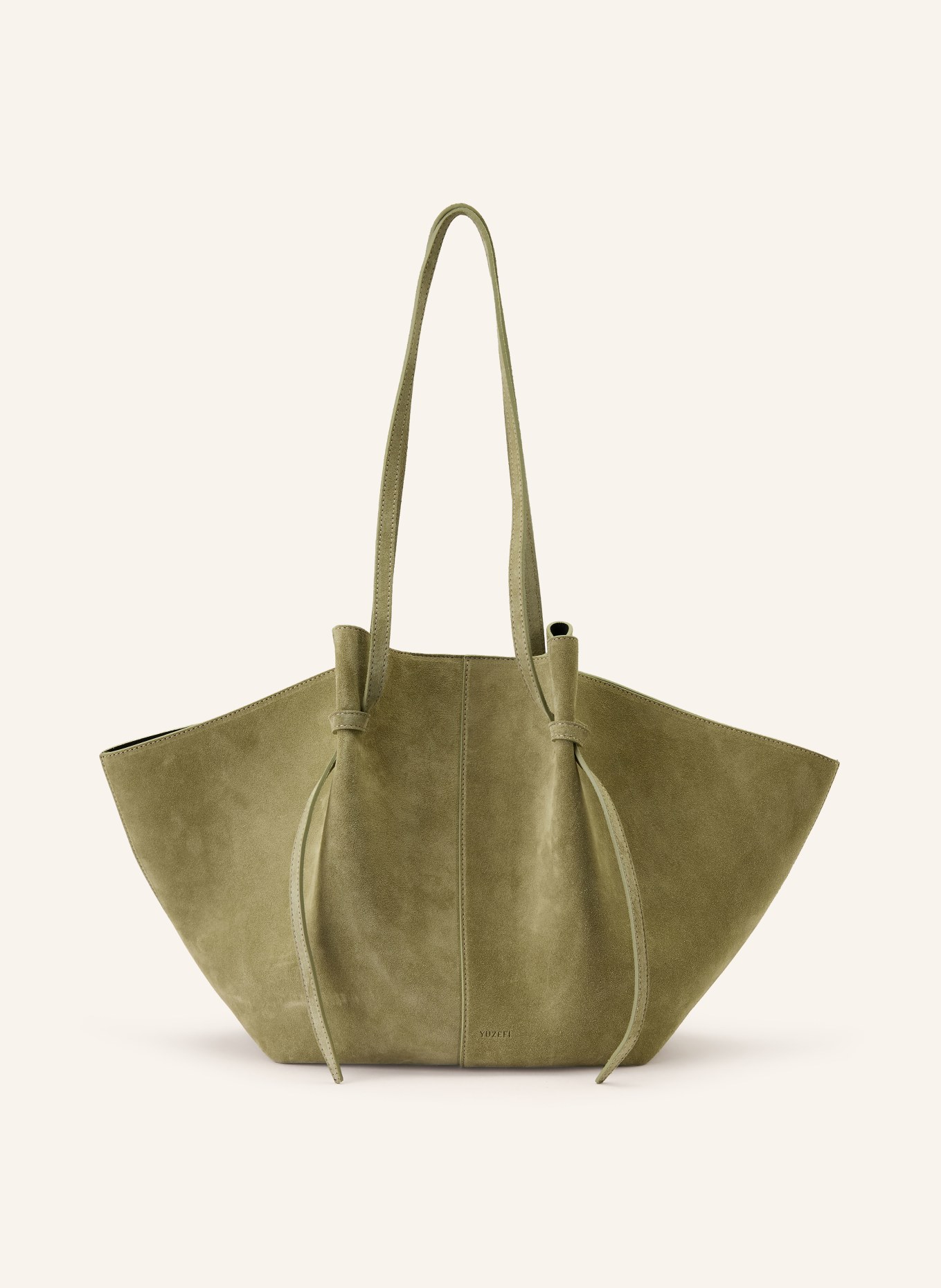YUZEFI MOCHI LARGE Tote Bag: OLIVE