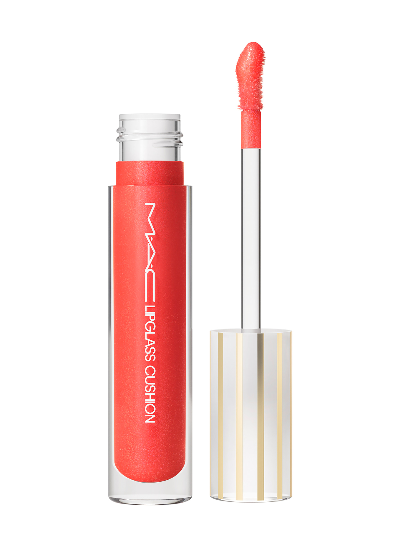 M.A.C LIPGLASS CUSHION HIGH-PIGMENT LIP OIL: SLIPPERY