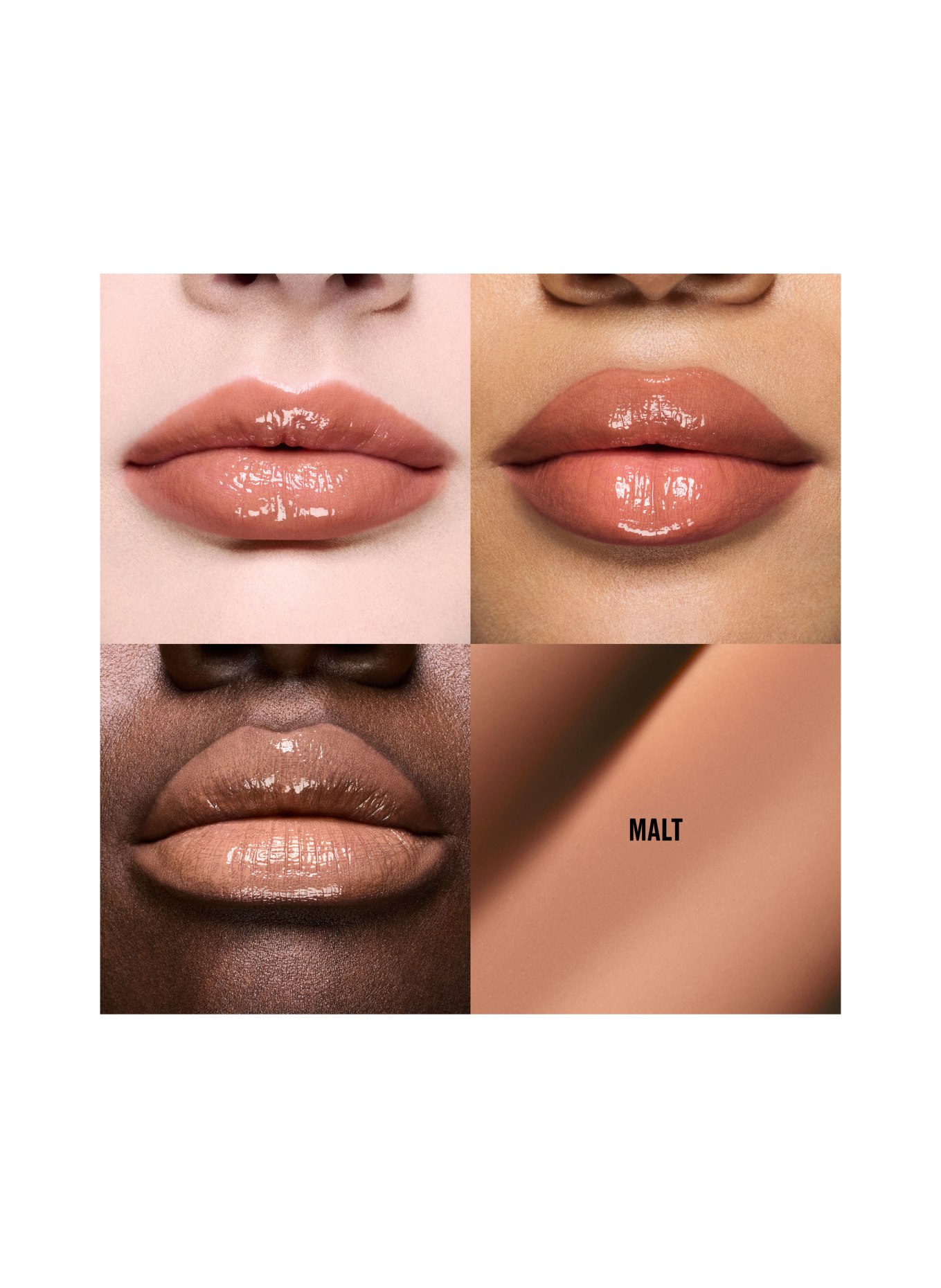 M.A.C LIPGLASS CUSHION HIGH-PIGMENT LIP OIL: MALT