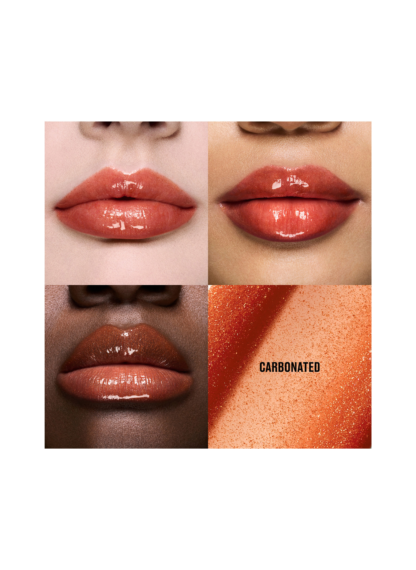 M.A.C LIPGLASS CUSHION HIGH-PIGMENT LIP OIL: CARBONATED