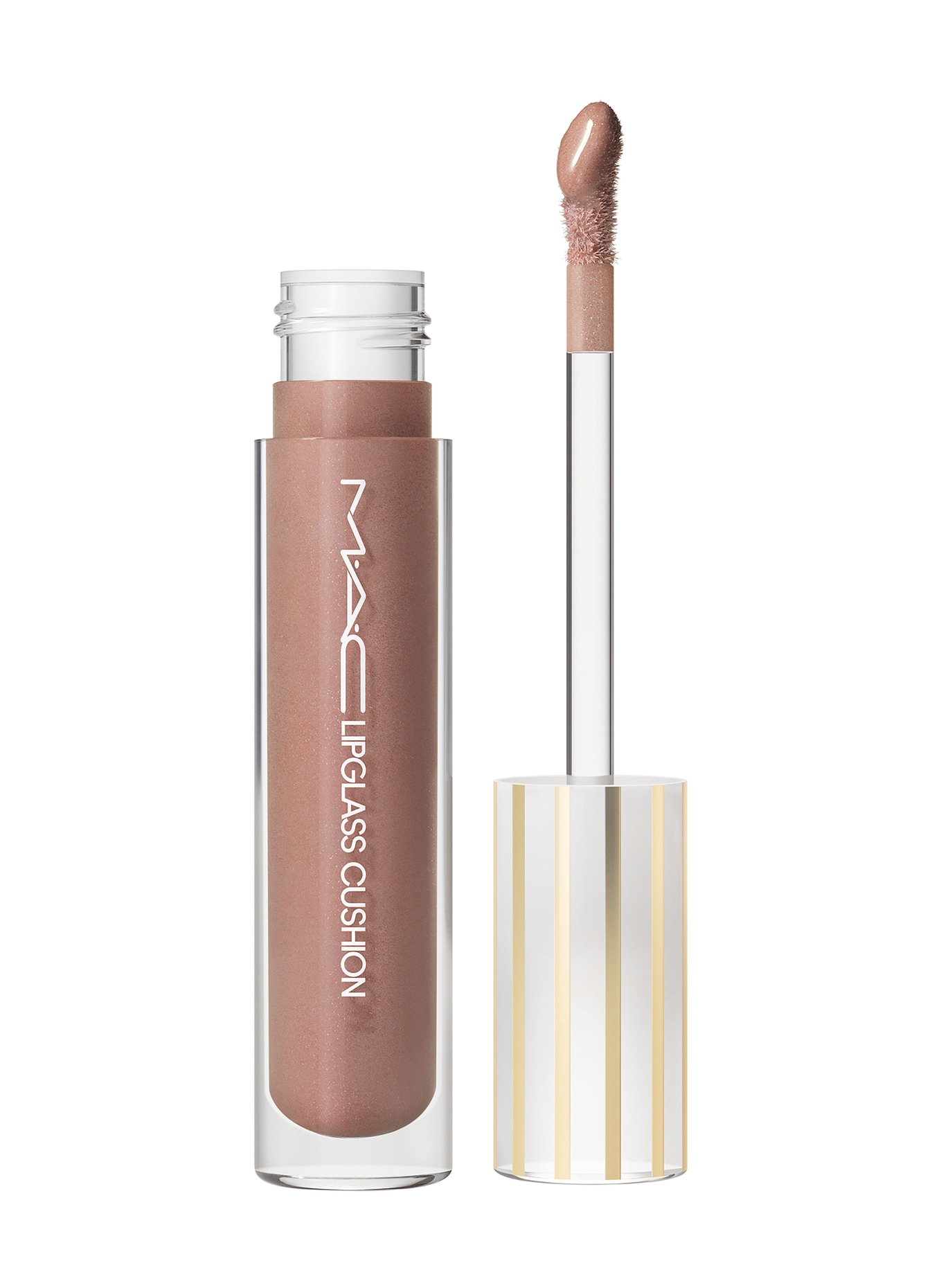 M.A.C LIPGLASS CUSHION HIGH-PIGMENT LIP OIL: DRESSED TO DAZZLE