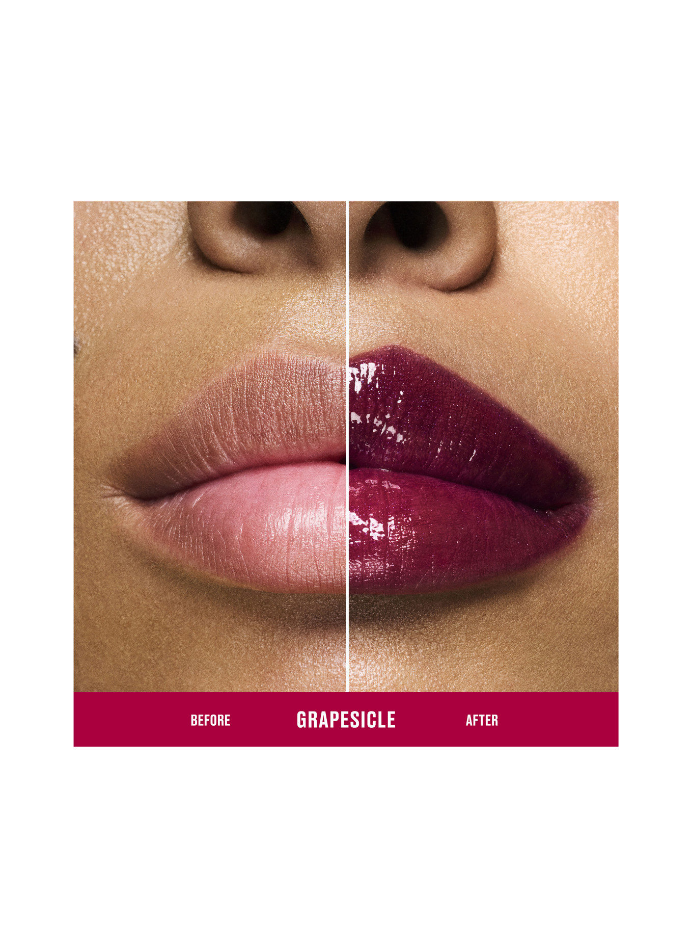 M.A.C LIPGLASS CUSHION HIGH-PIGMENT LIP OIL: GRAPESICLE