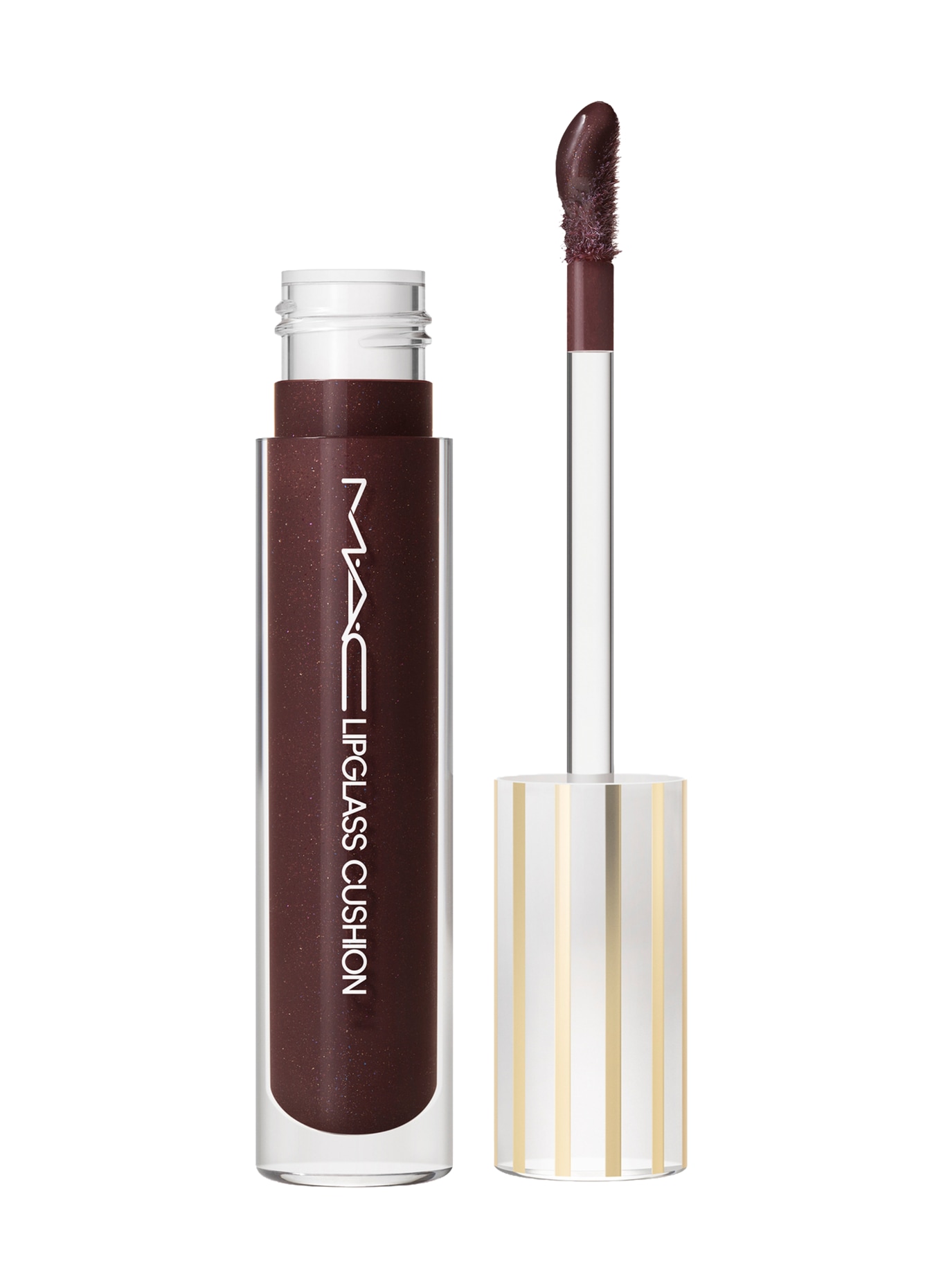 M.A.C LIPGLASS CUSHION HIGH-PIGMENT LIP OIL: PULSE