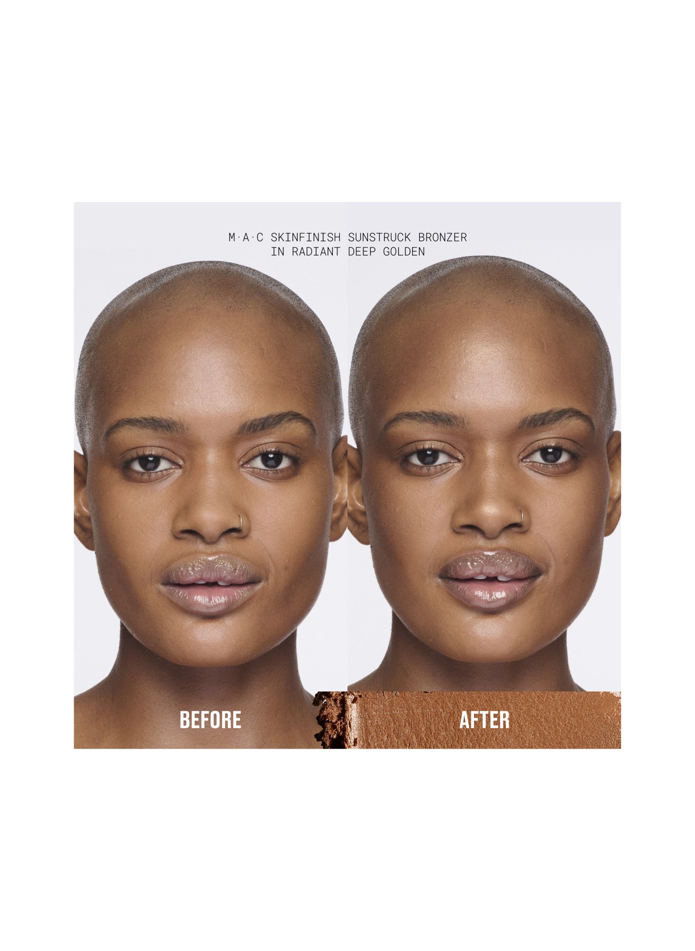 M.A.C SKINFINISH SUNSTRUCK RADIANT BRONZER: RADIANT DEEP GOLDEN