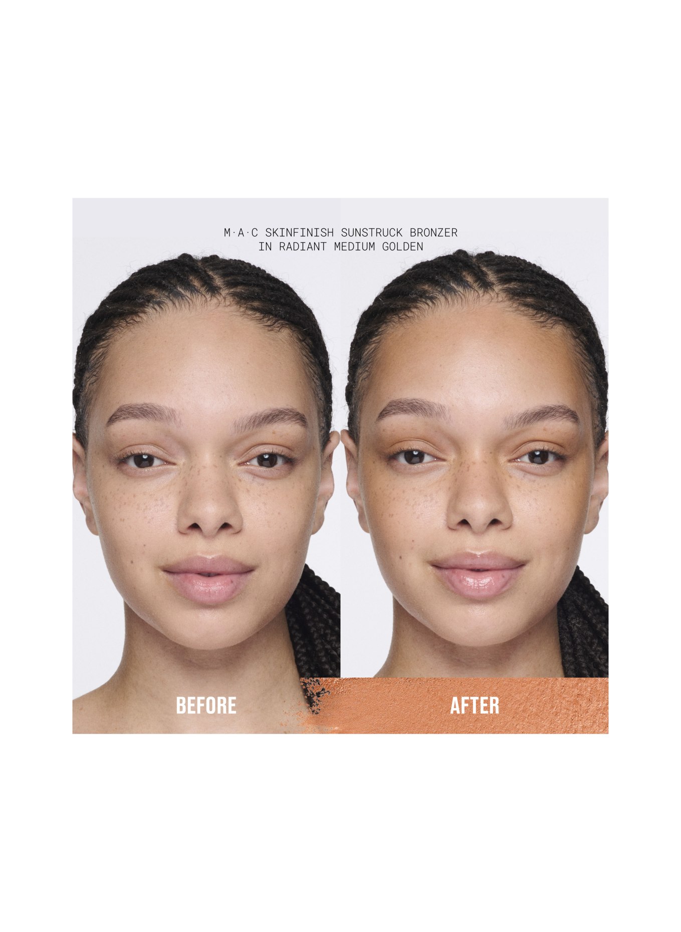 M.A.C SKINFINISH SUNSTRUCK RADIANT BRONZER: RADIANT MEDIUM GOLDEN