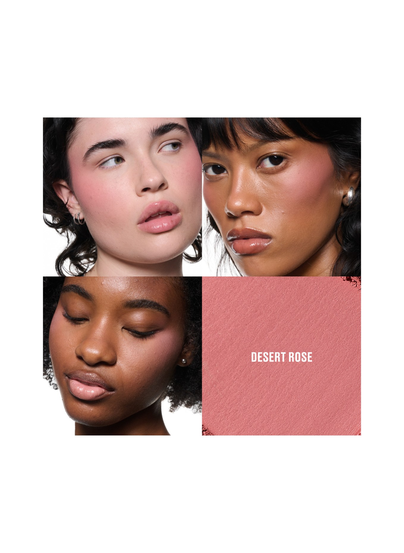 M.A.C SKINFINISH COLOURSTRUCK BLUSH: DESERT ROSE