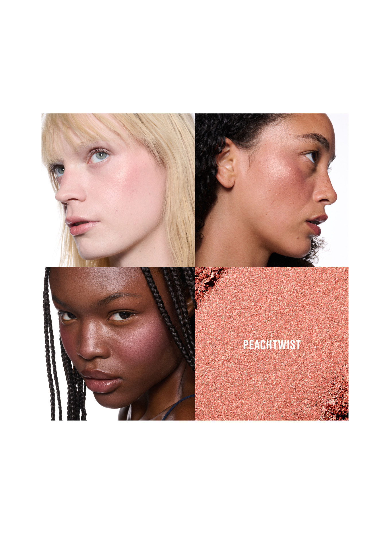 M.A.C SKINFINISH COLOURSTRUCK BLUSH: PEACH TWIST