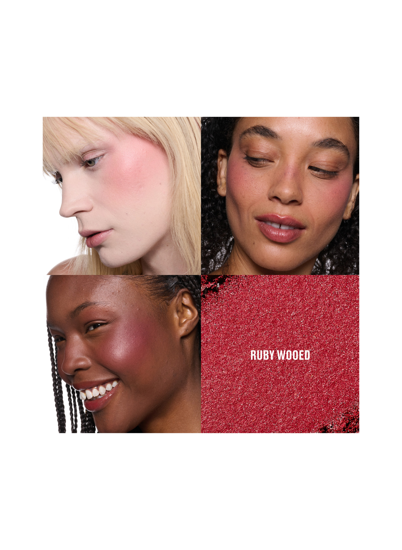 M.A.C SKINFINISH COLOURSTRUCK BLUSH: RUBY WOOED