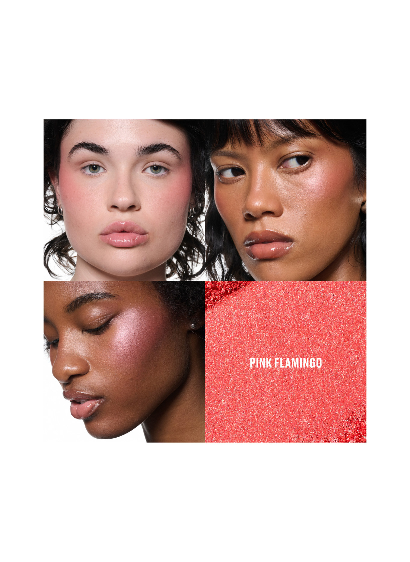 M.A.C SKINFINISH COLOURSTRUCK BLUSH: PINK FLAMINGO