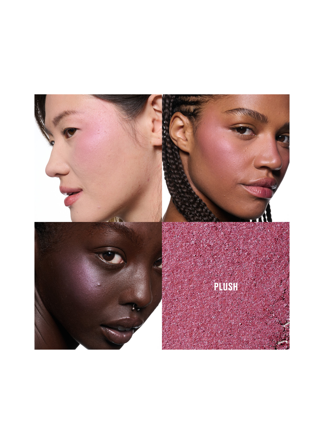 M.A.C SKINFINISH COLOURSTRUCK BLUSH: PLUSH