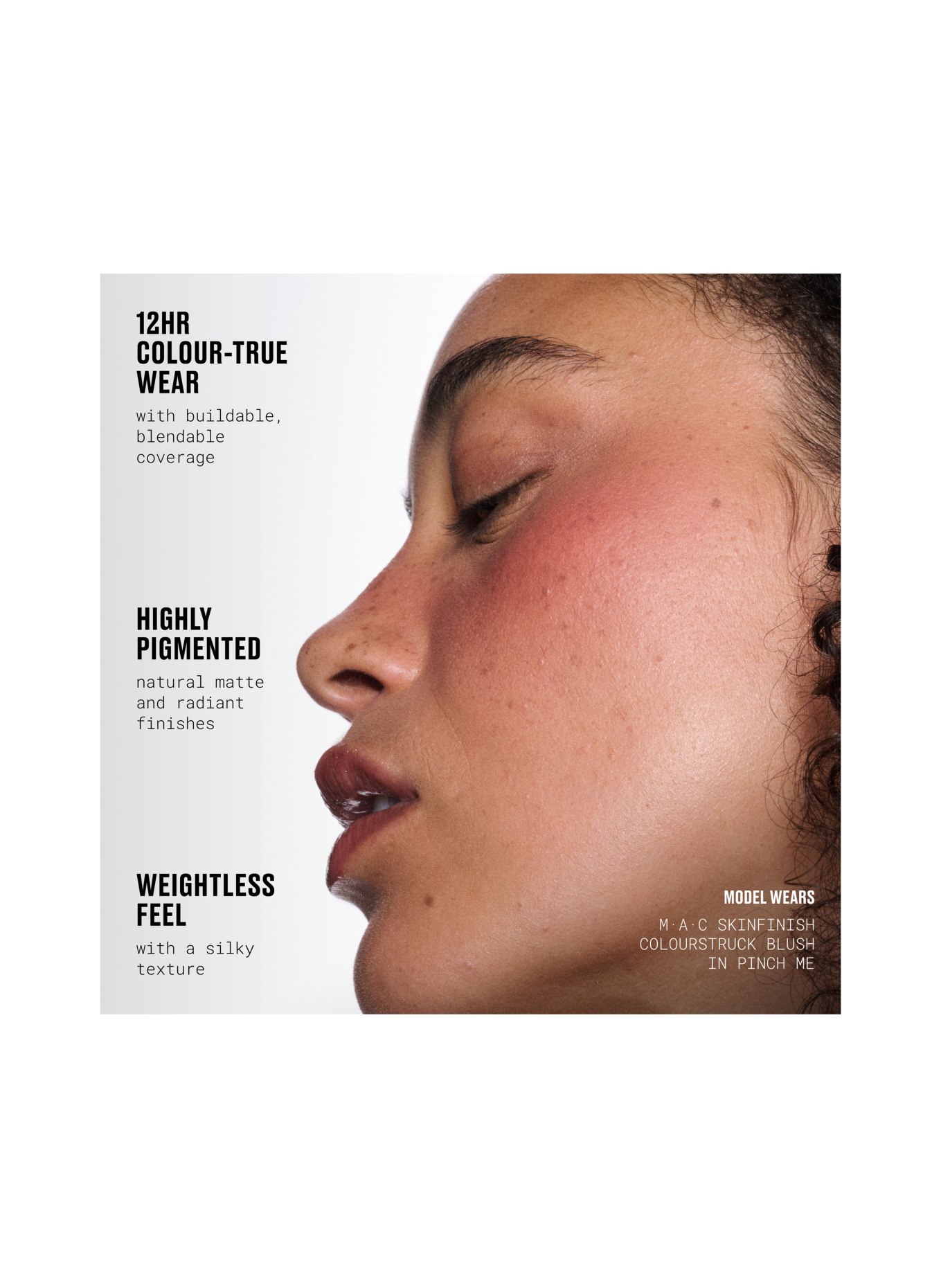 M.A.C SKINFINISH COLOURSTRUCK BLUSH: LALALAVENDER