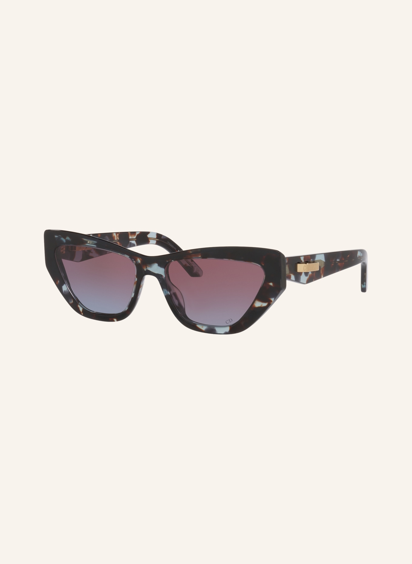 DIOR Sonnenbrille CD002226: HAVANA/ LILA VERLAUF