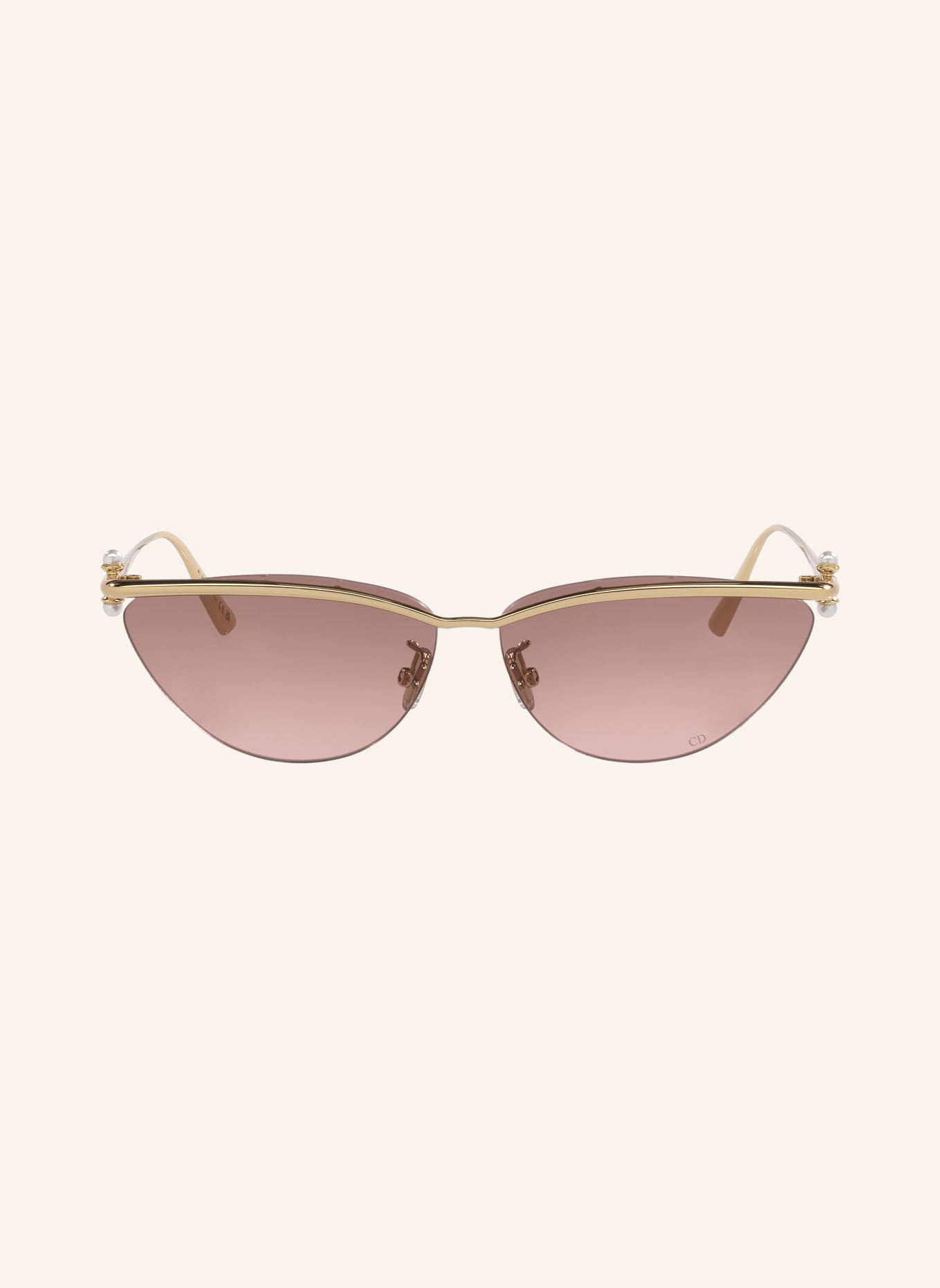 DIOR Sunglasses CD002262: GOLD/BROWN GRADIENT