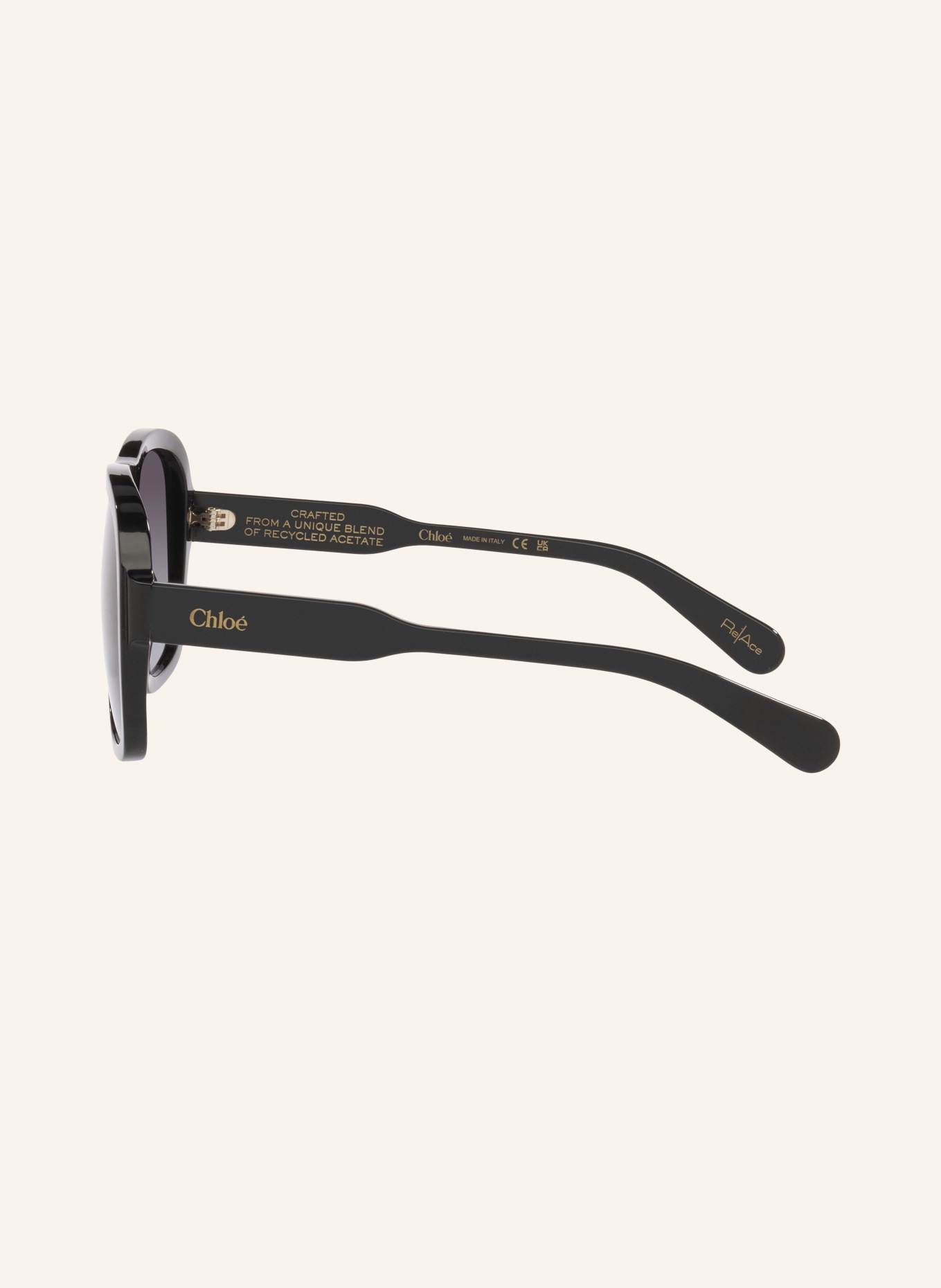 Chloé Sonnenbrille 6N000653: SCHWARZ/ DUNKELGRAU VERLAUF