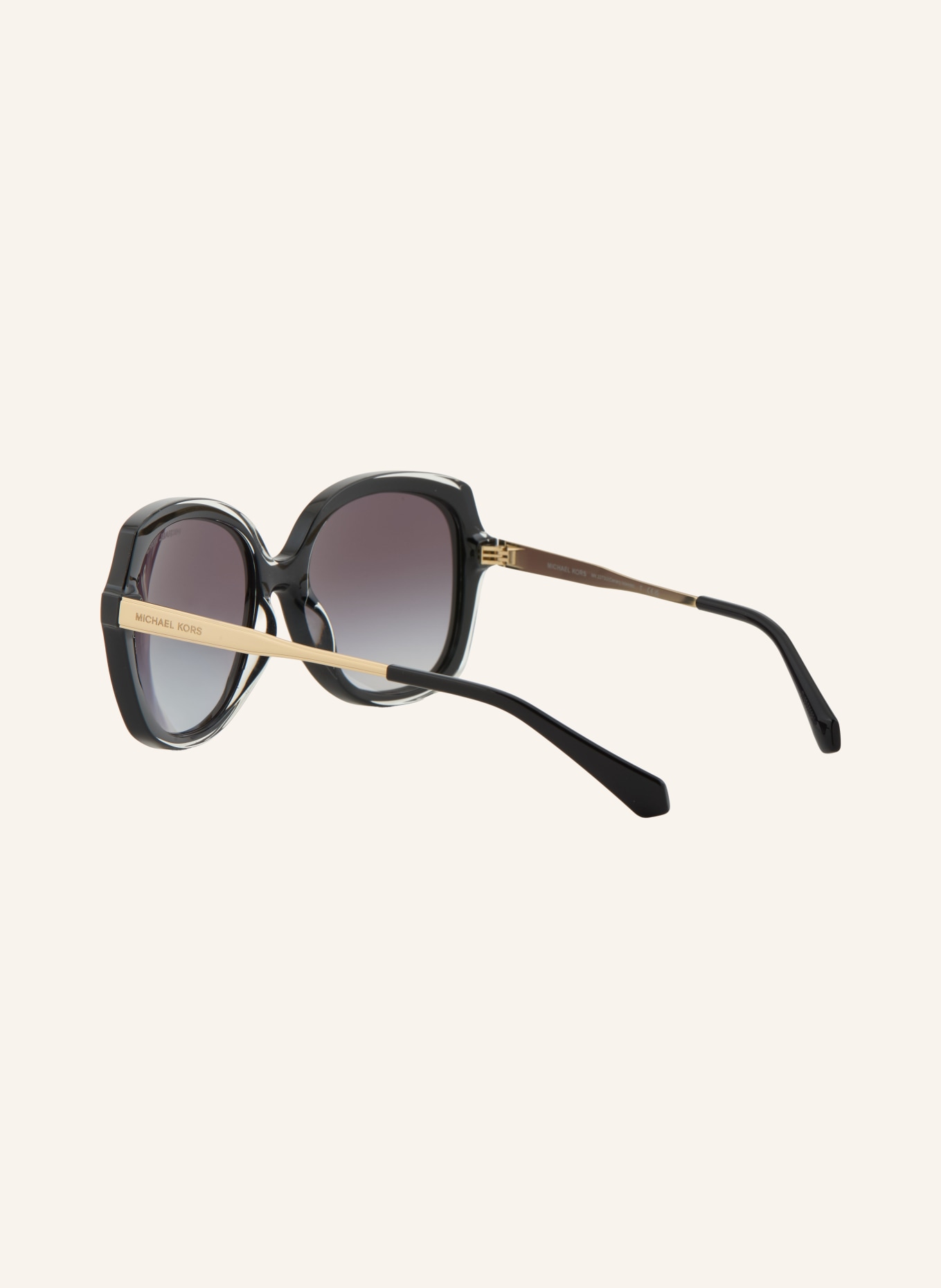 MICHAEL KORS Sonnenbrille MK2273U: SCHWARZ/ GRAU VERLAUF