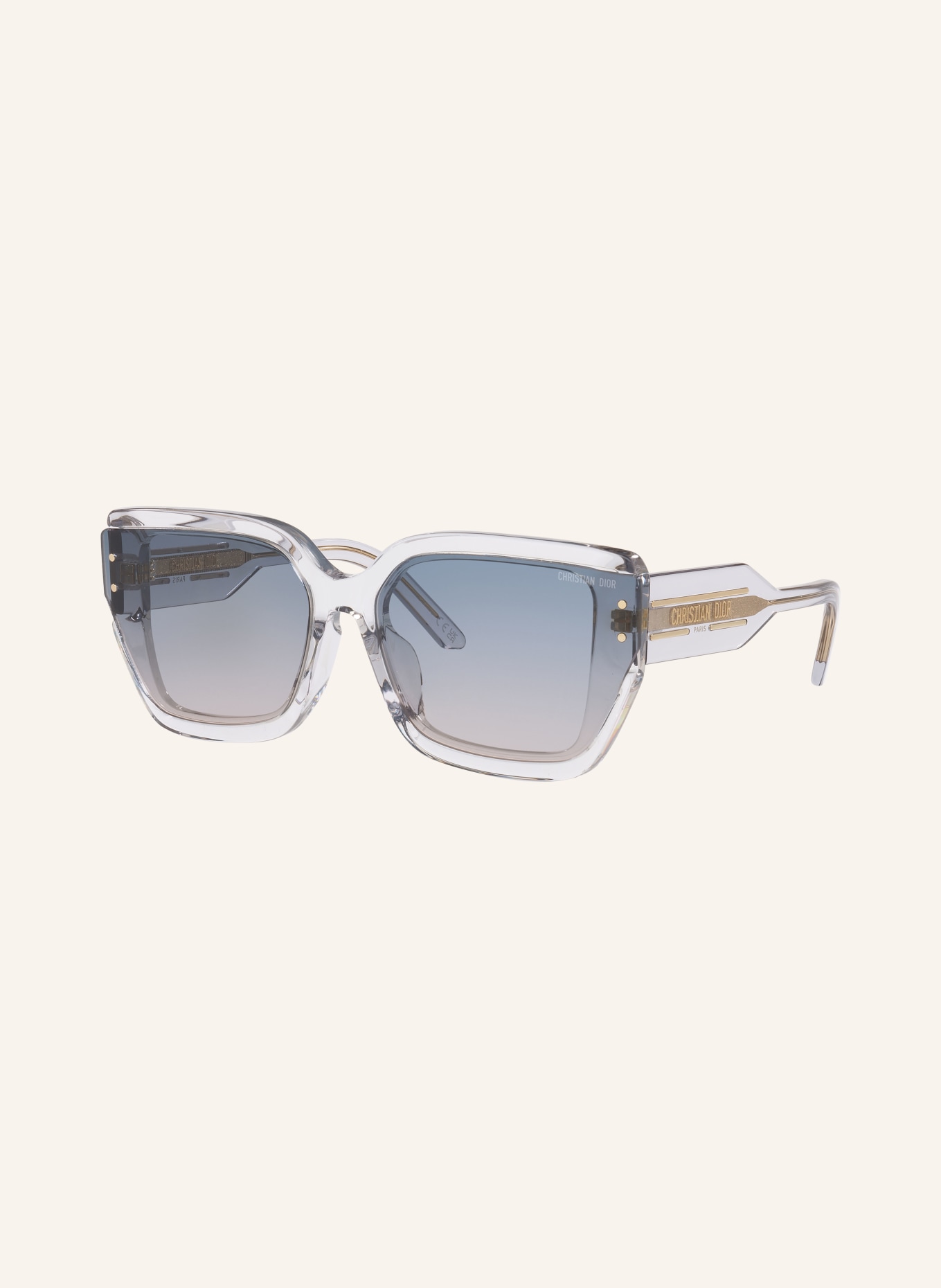 DIOR Sunglasses CD002206: TRANSPARENT/GREEN GRADIENT