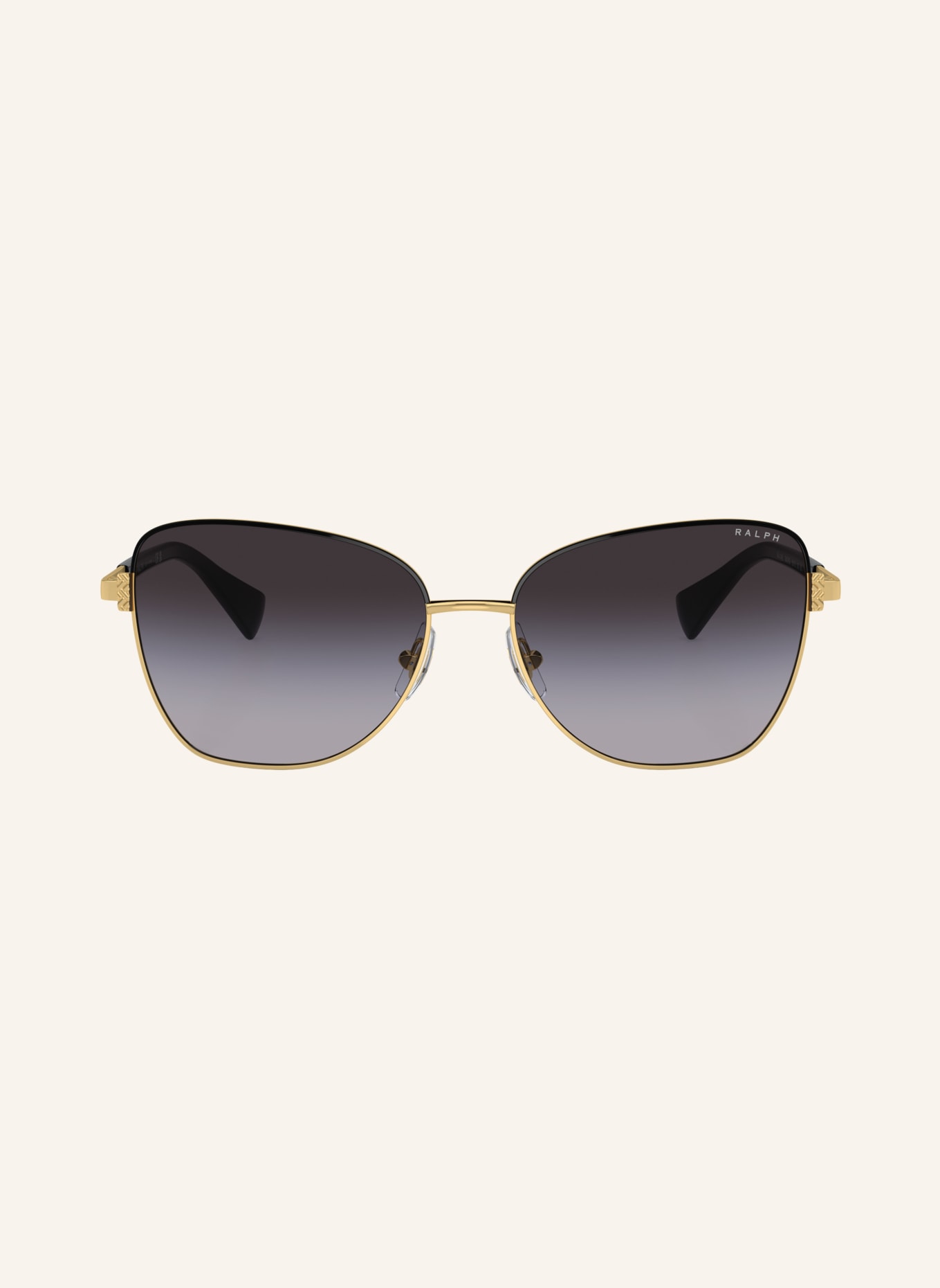 RALPH Sunglasses RA4146: GOLD/DARK GREY GRADIENT