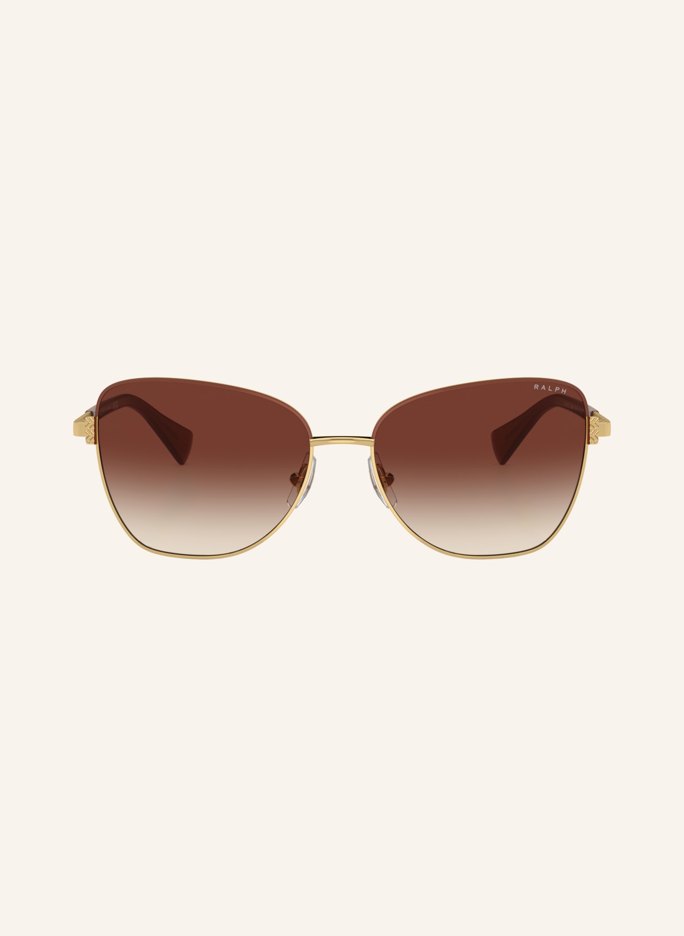 RALPH Sunglasses RA4146: GOLD/BROWN GRADIENT