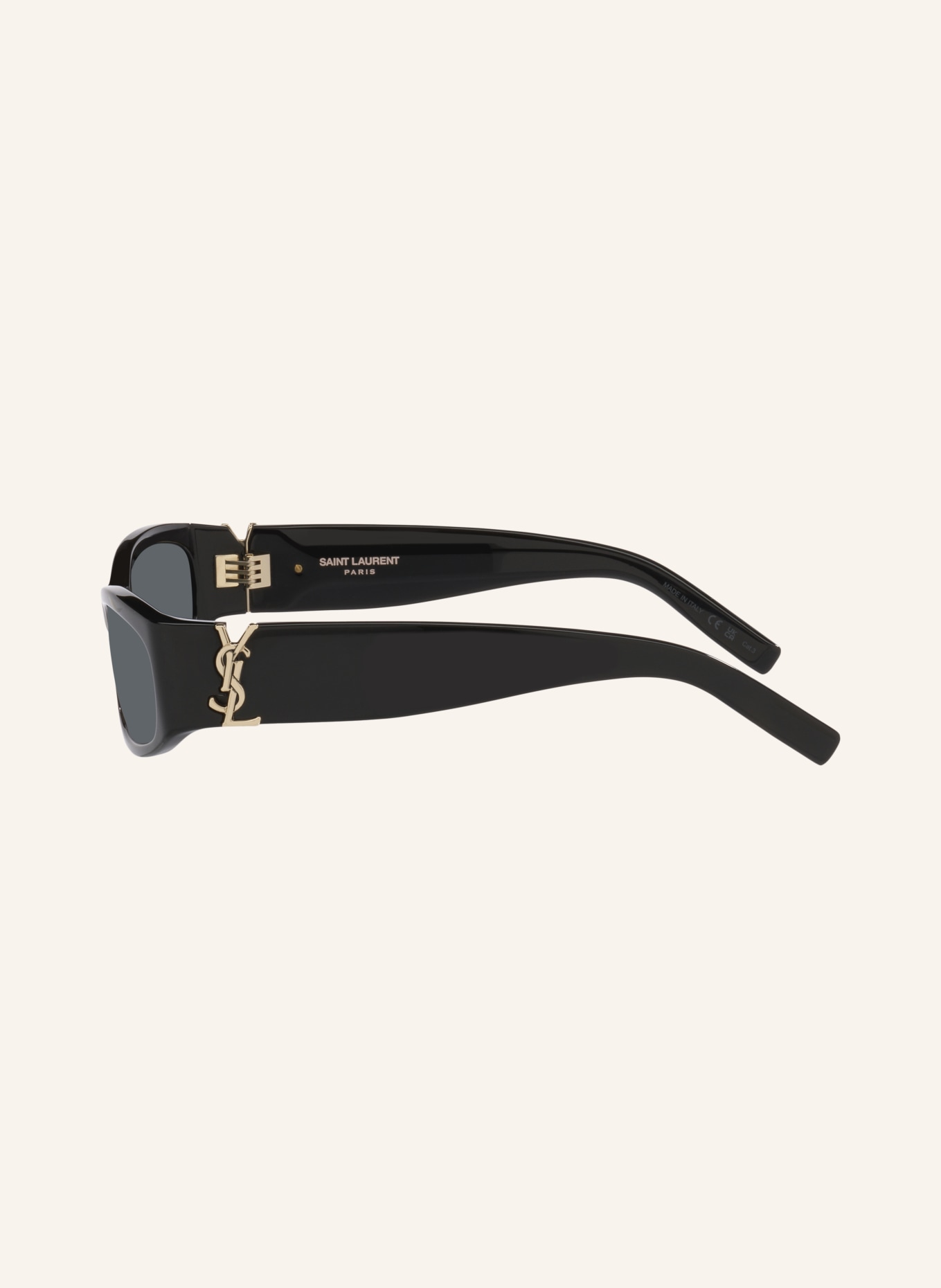 SAINT LAURENT Sonnenbrille YS000915: SCHWARZ/ DUNKELGRAU