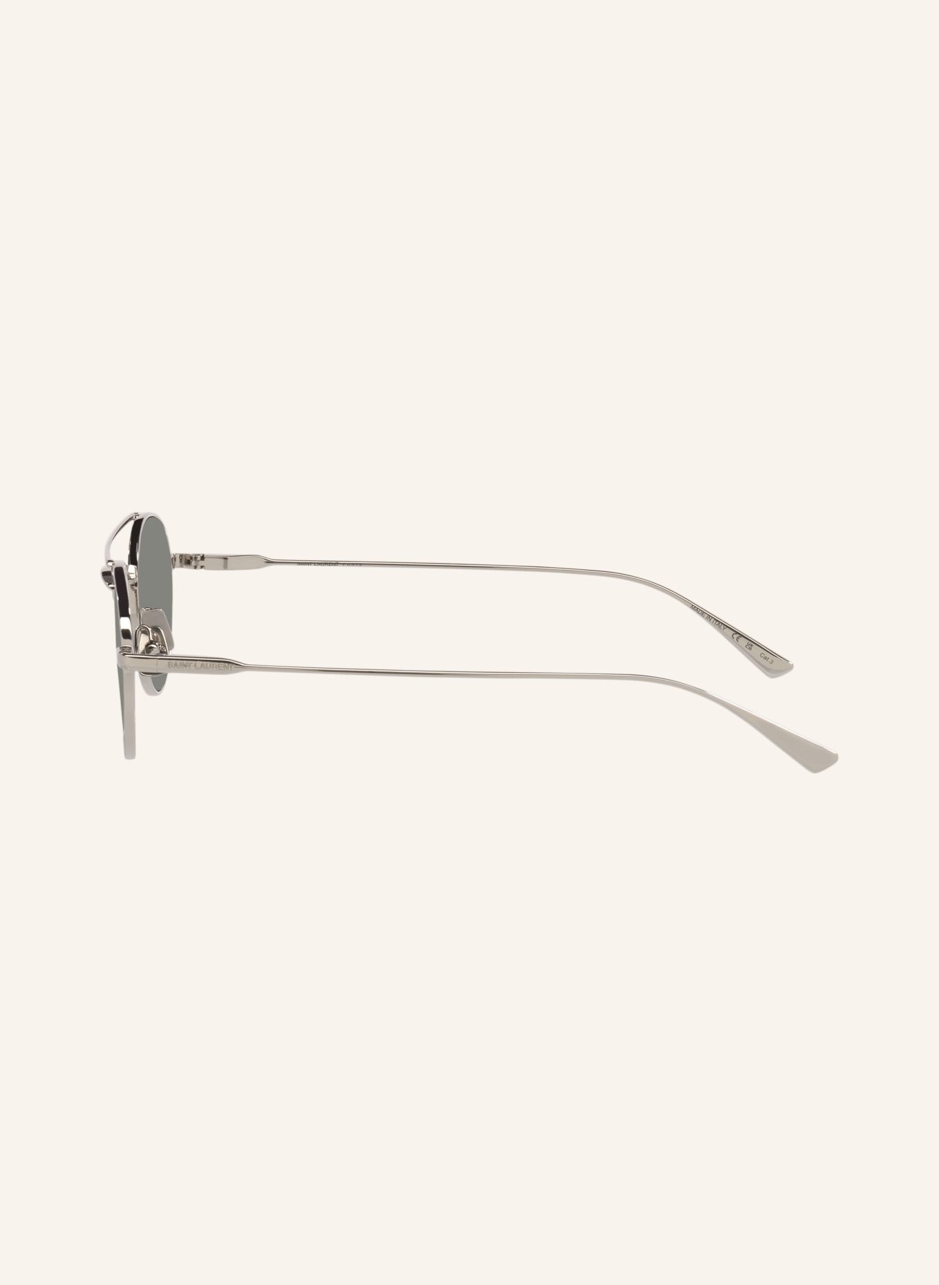 SAINT LAURENT Sonnenbrille YS000912: SILBER/ GRAU