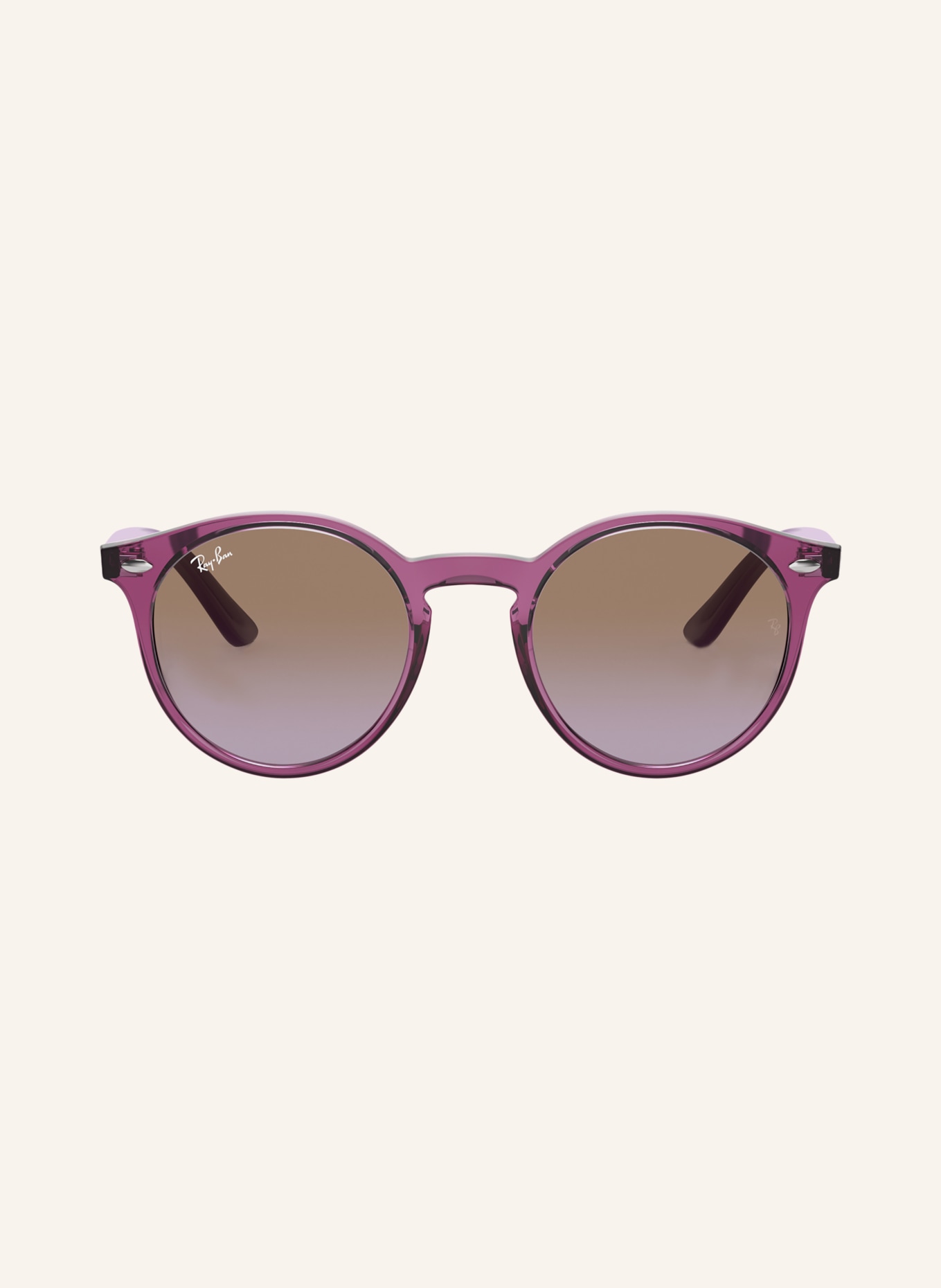 Ray-Ban RB9064S Sunglasses: FUCHSIA/BROWN GRADIENT