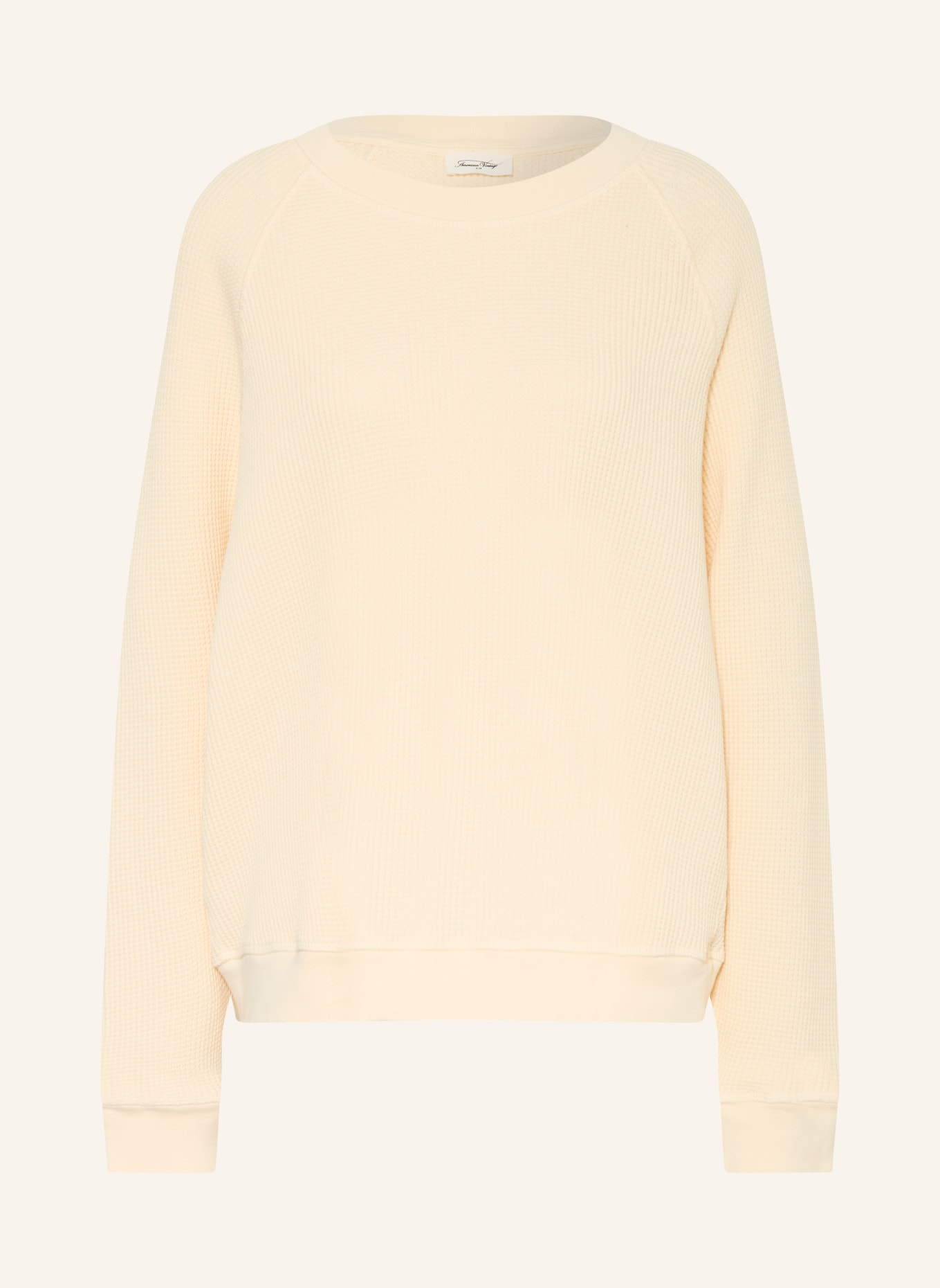 American Vintage Mikina USCOW: TMAVĚ ŽLUTÁ