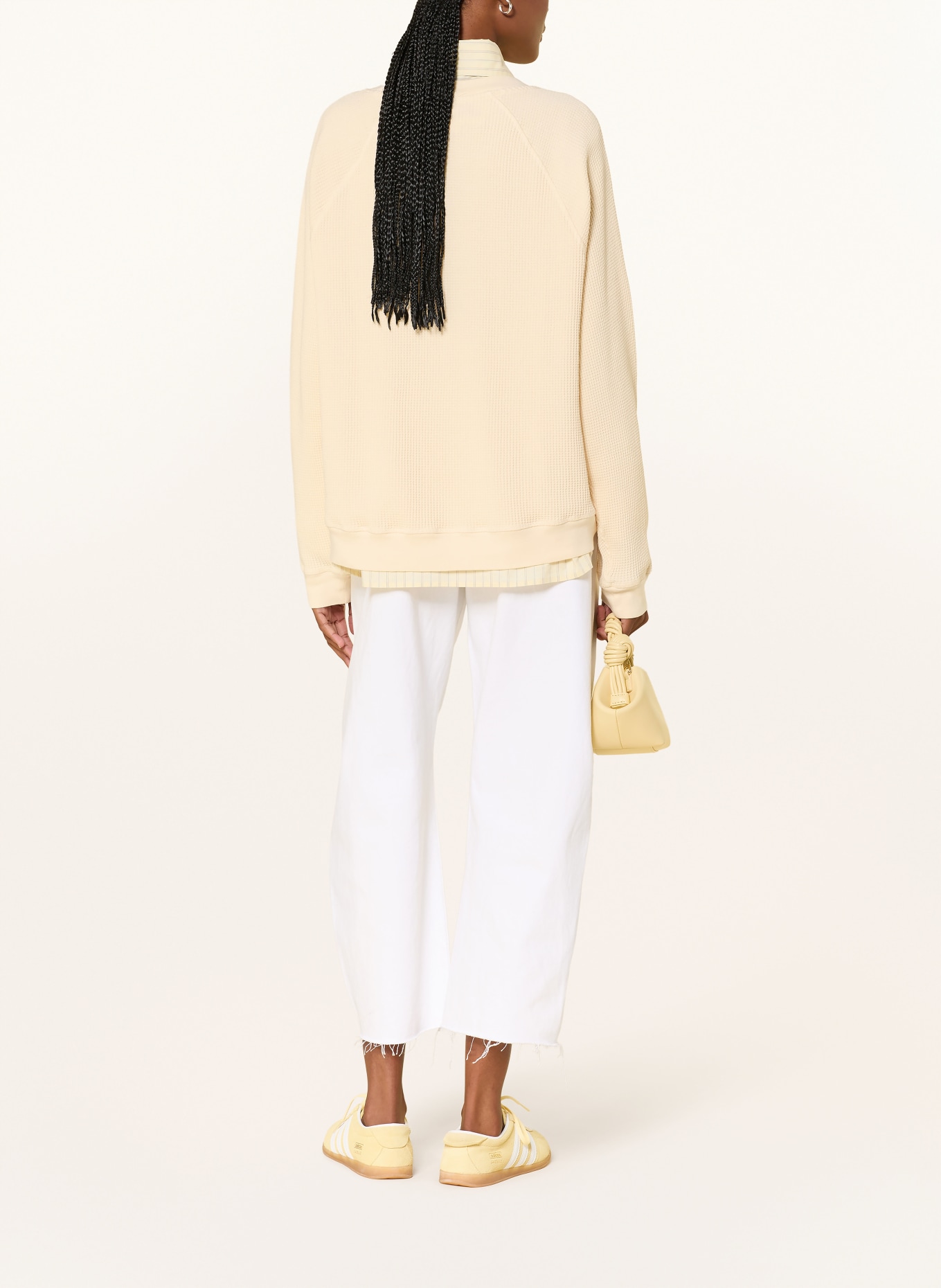 American Vintage Mikina USCOW: TMAVĚ ŽLUTÁ