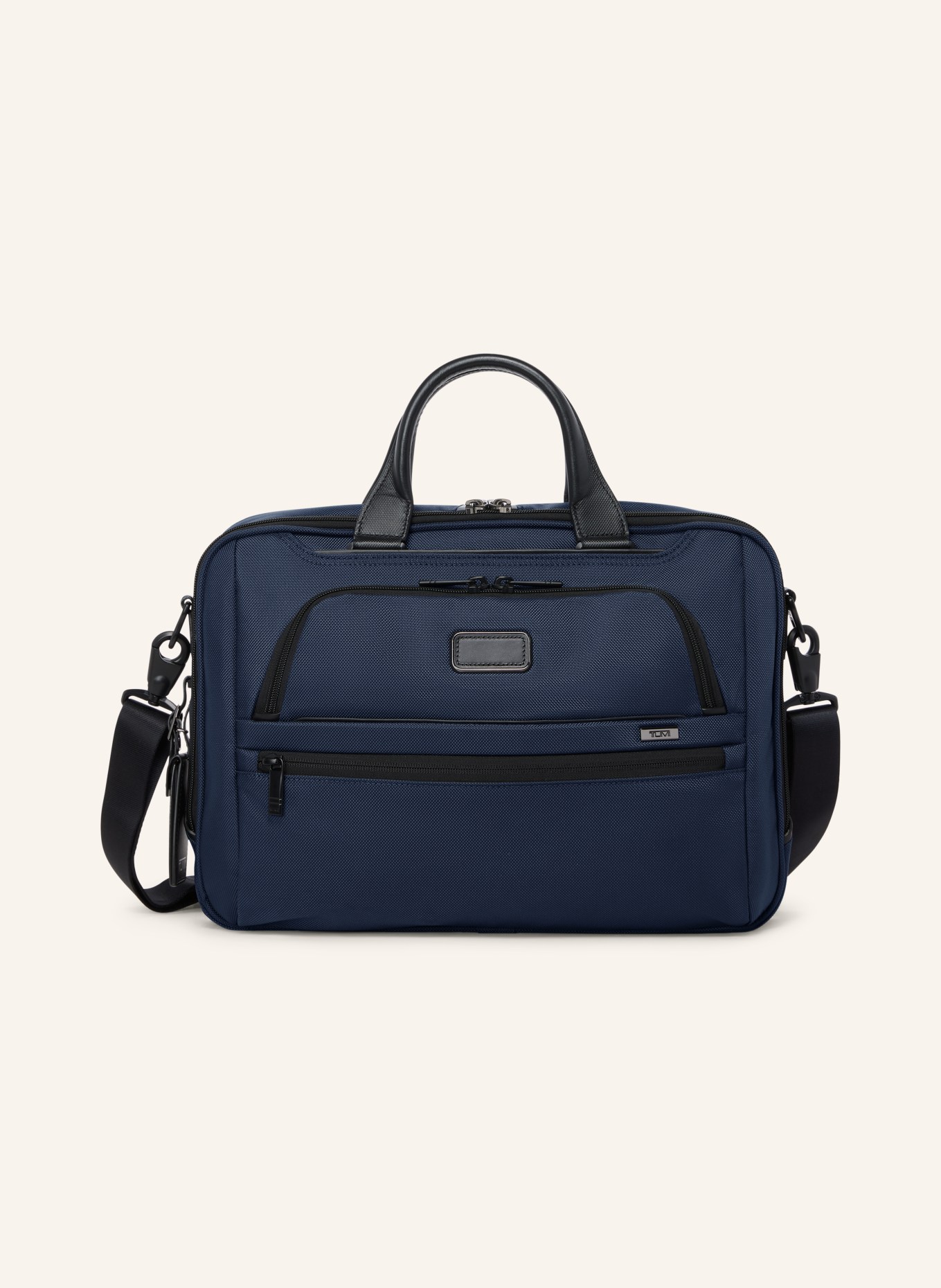 TUMI ALPHA Business-Tasche MEDIUM: DUNKELBLAU / SILBER