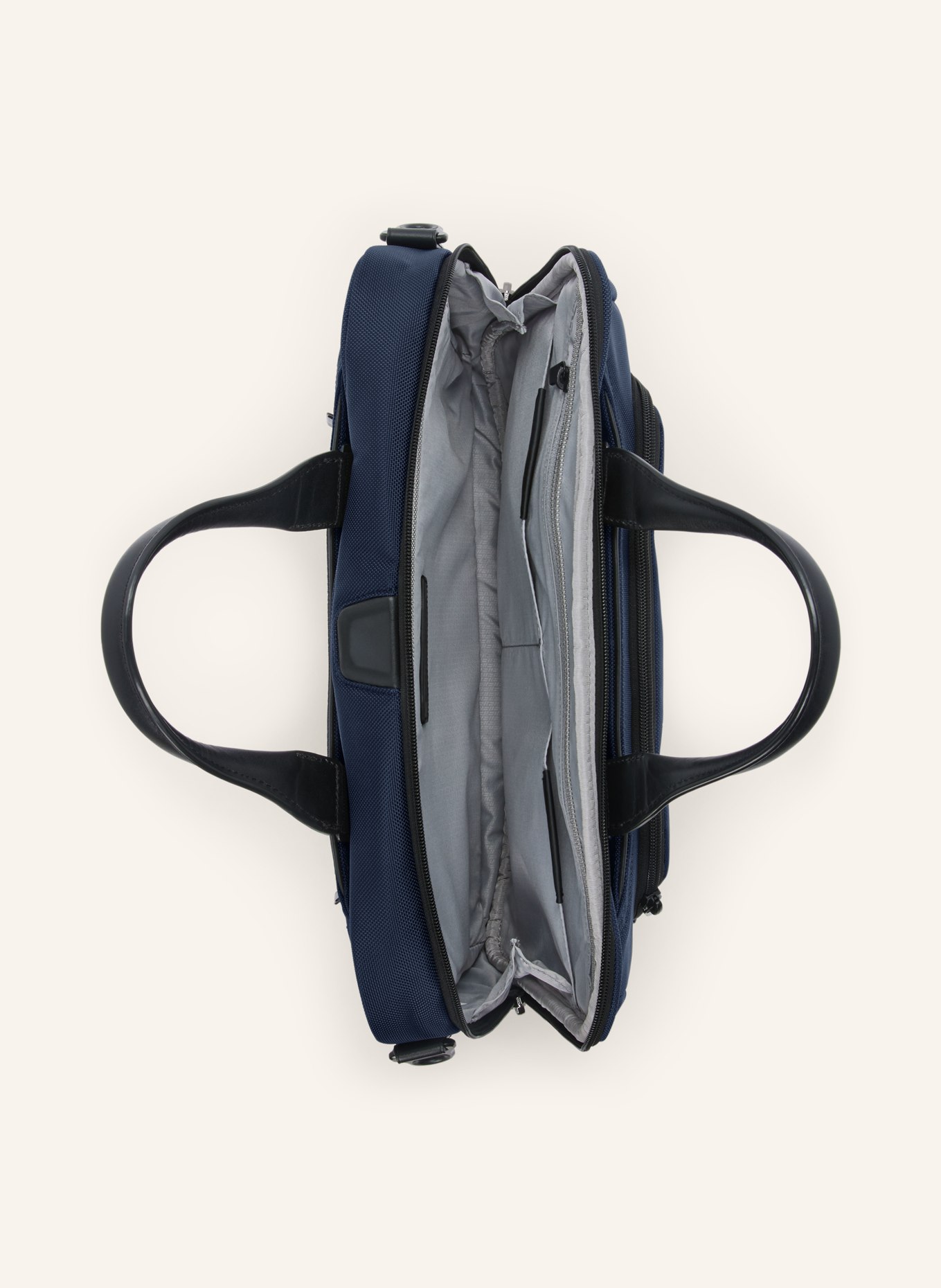 TUMI ALPHA Business-Tasche MEDIUM: DUNKELBLAU / SILBER