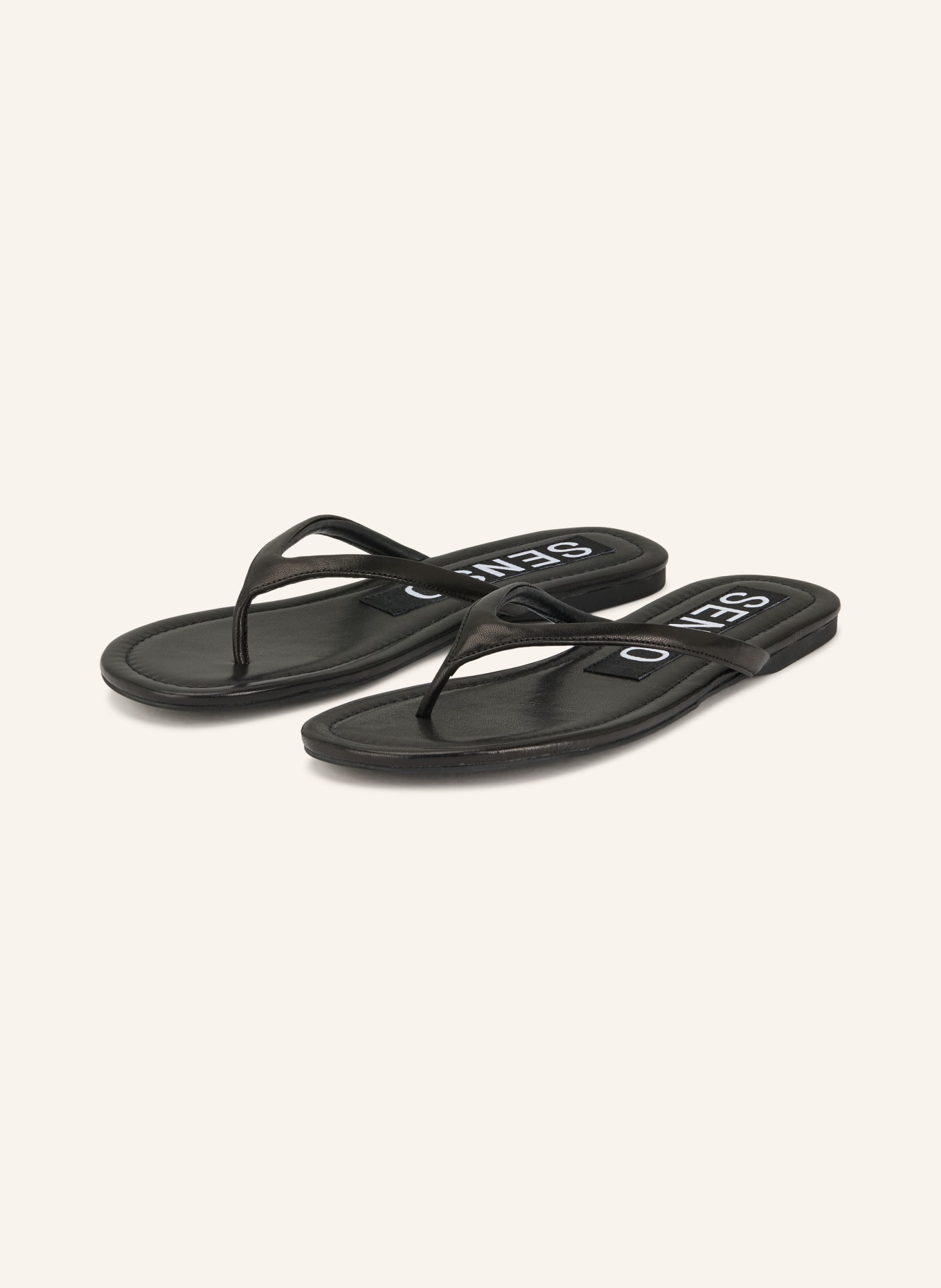 SENSO Zehentrenner NORAH II: SCHWARZ / WEISS
