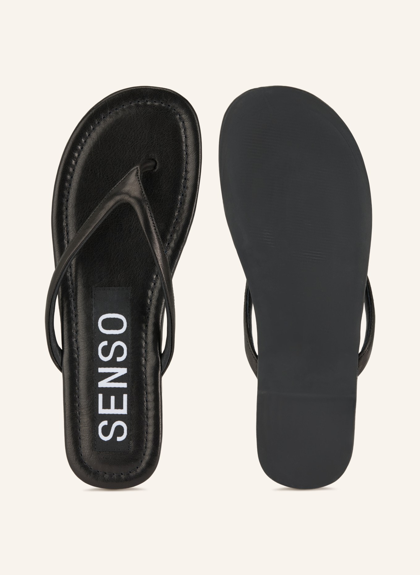 SENSO Zehentrenner NORAH II: SCHWARZ / WEISS