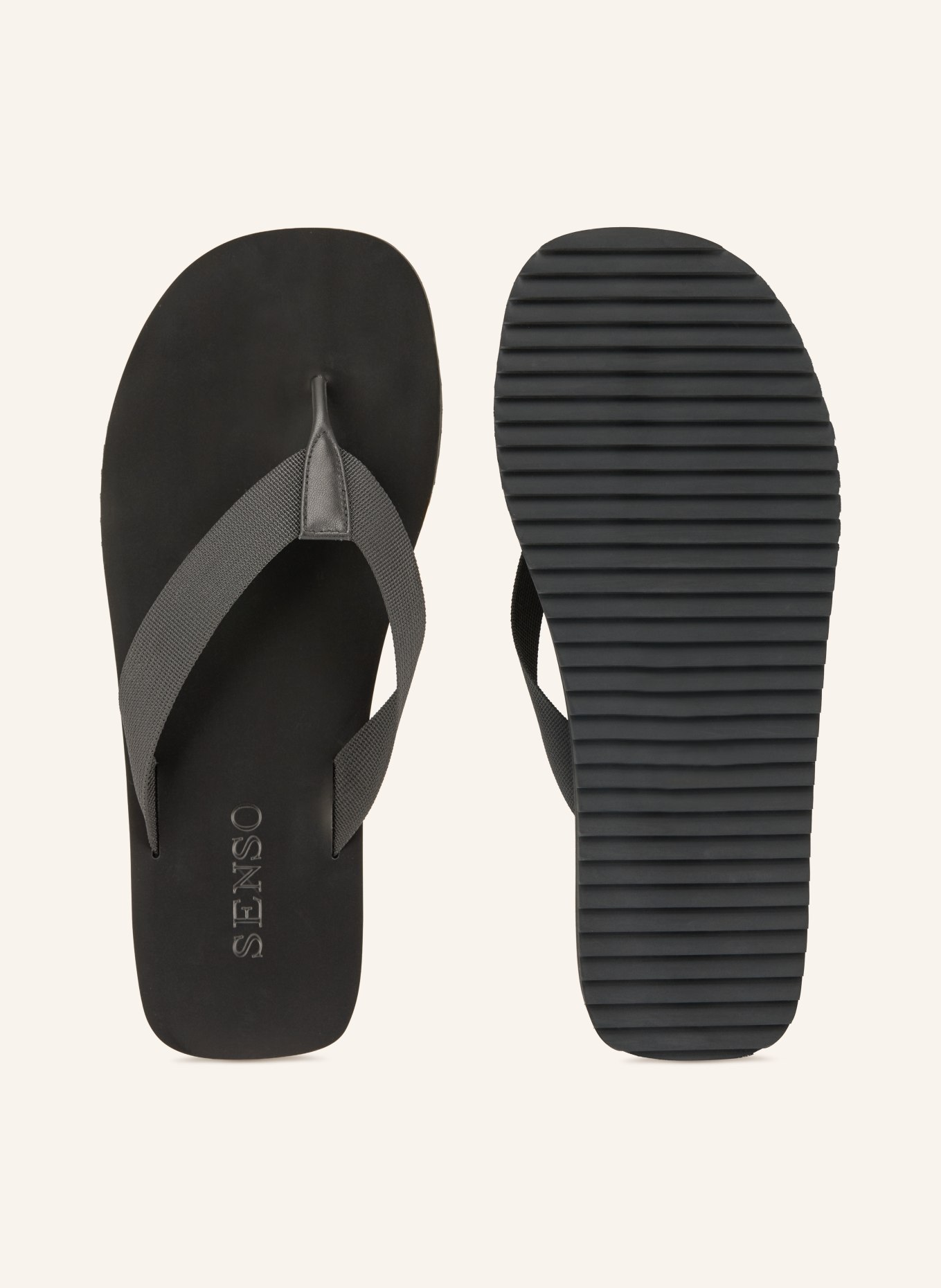 SENSO Zehentrenner XYLON: SCHWARZ