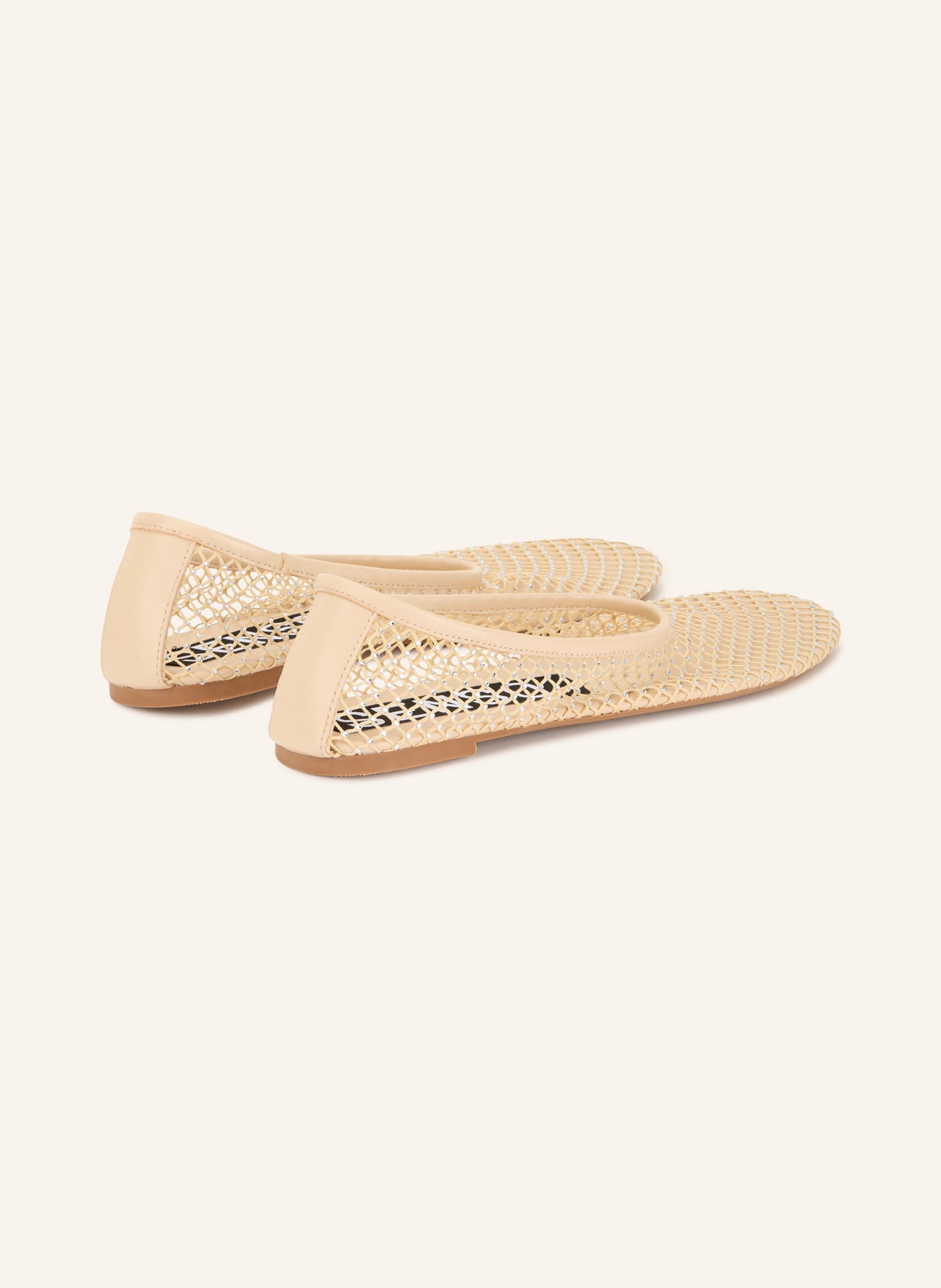 SENSO Ballerinas CLARISSA mit Schmucksteinen: HELLBRAUN
