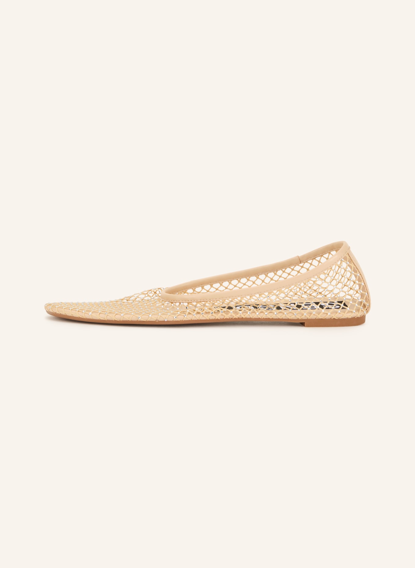 SENSO Ballerinas CLARISSA mit Schmucksteinen: HELLBRAUN